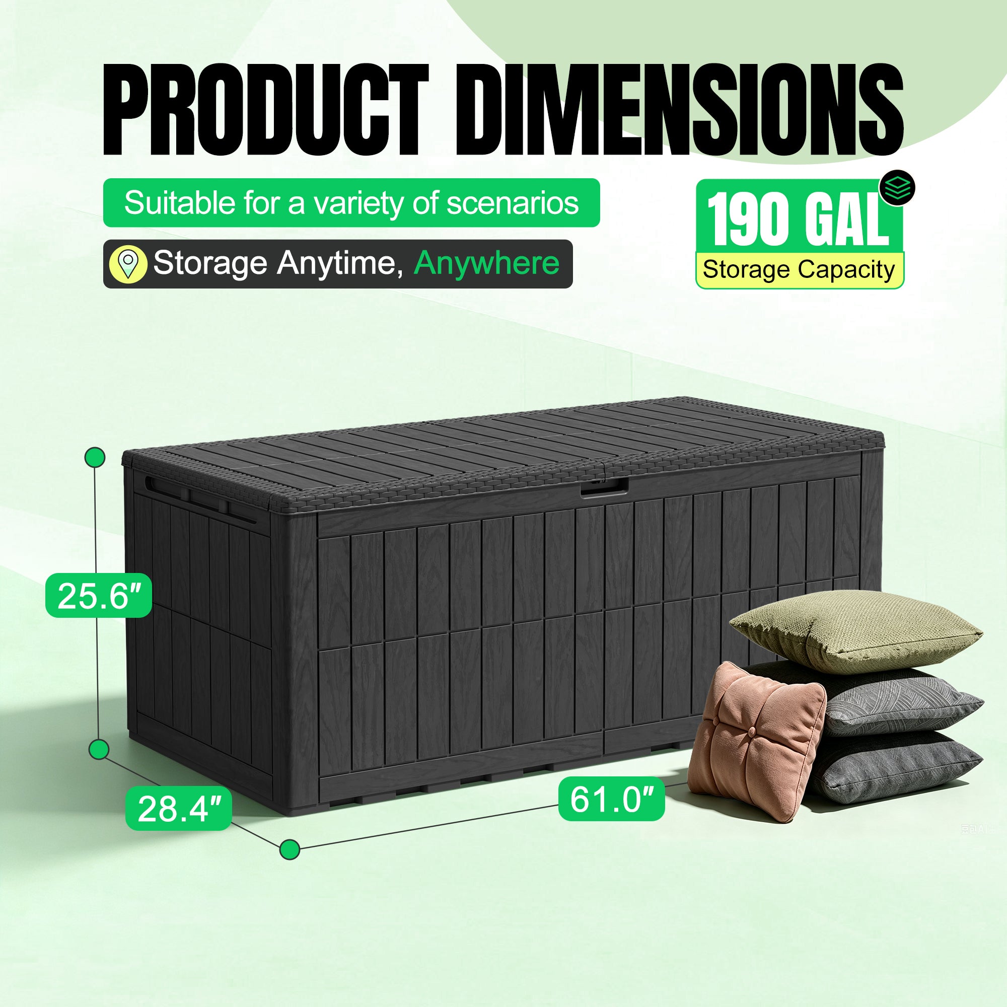homall-patio-furniture-gartenbox-220-gal-braun-wasserdicht image 3