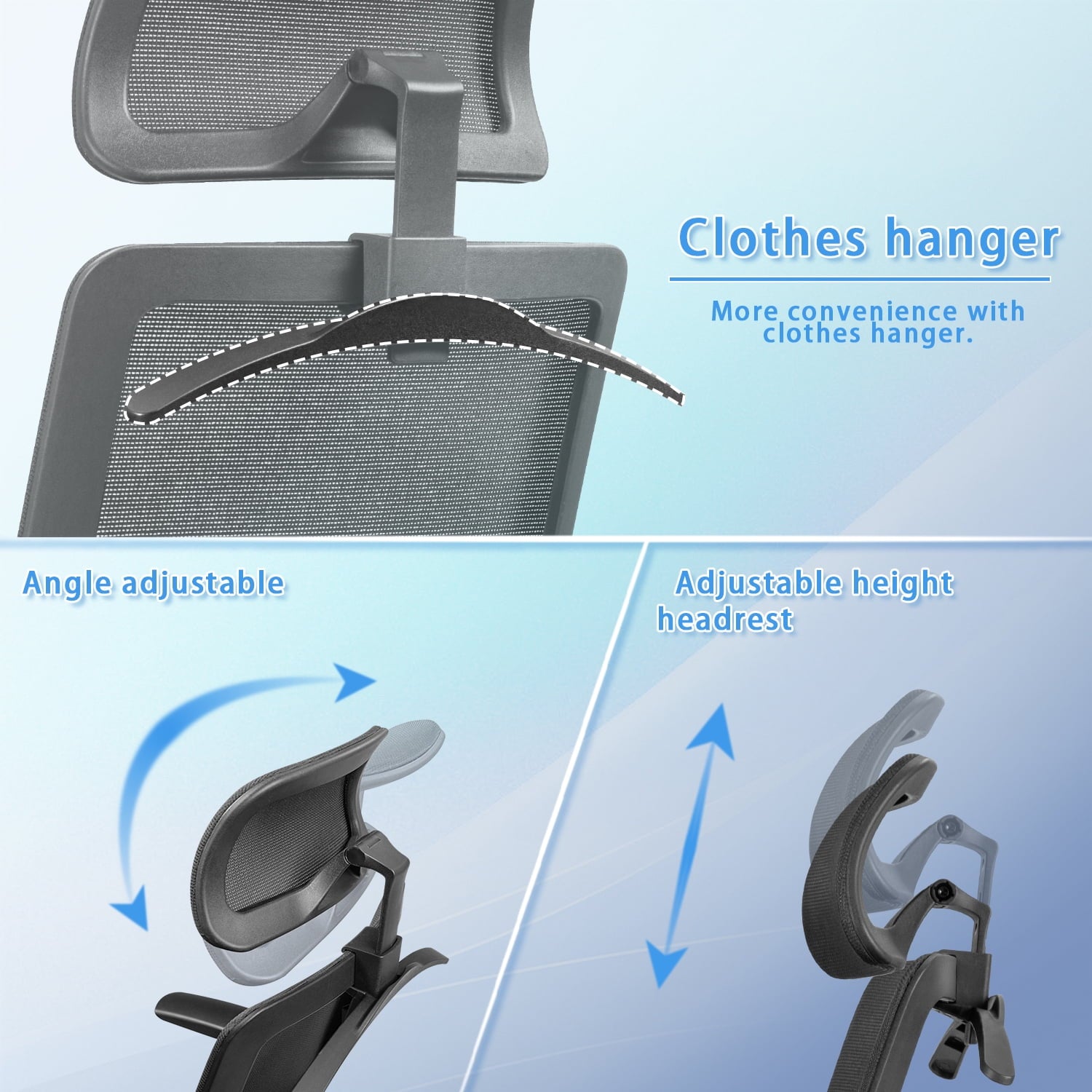 homall-b-rostuhl-mesh-ergonomisch-kopflehne-schwarz image 5