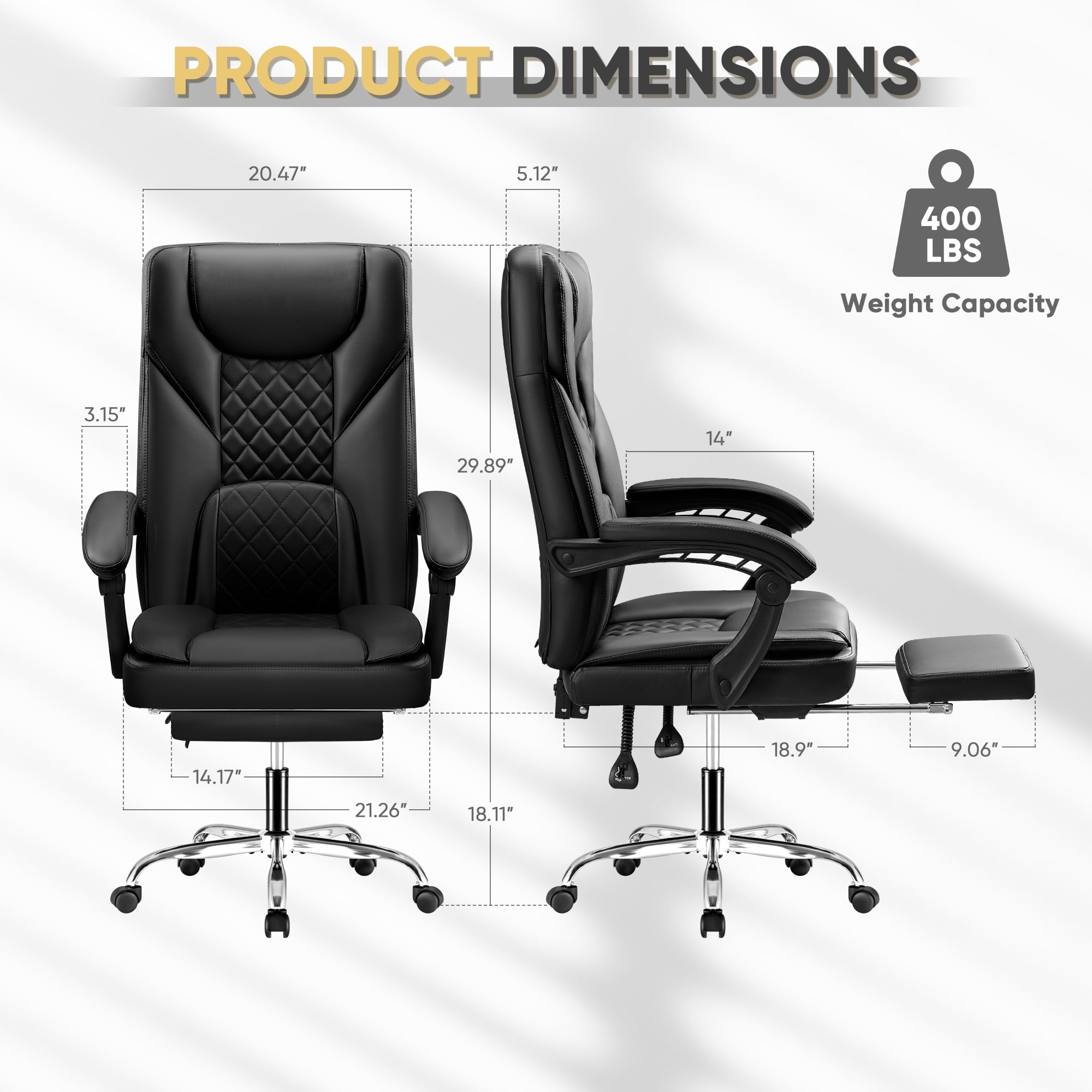 homall-office-b-rostuhl-leder-schwarz-ergonomisch-180kg image 4