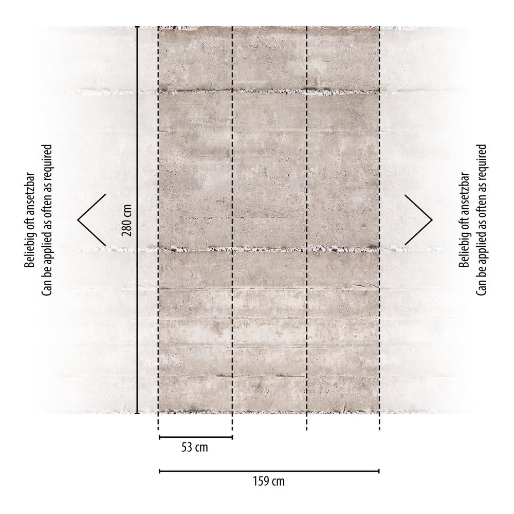 livingwalls-fototapete-beton-creme-grau-2-80-x-1-59-m-xxl image 2
