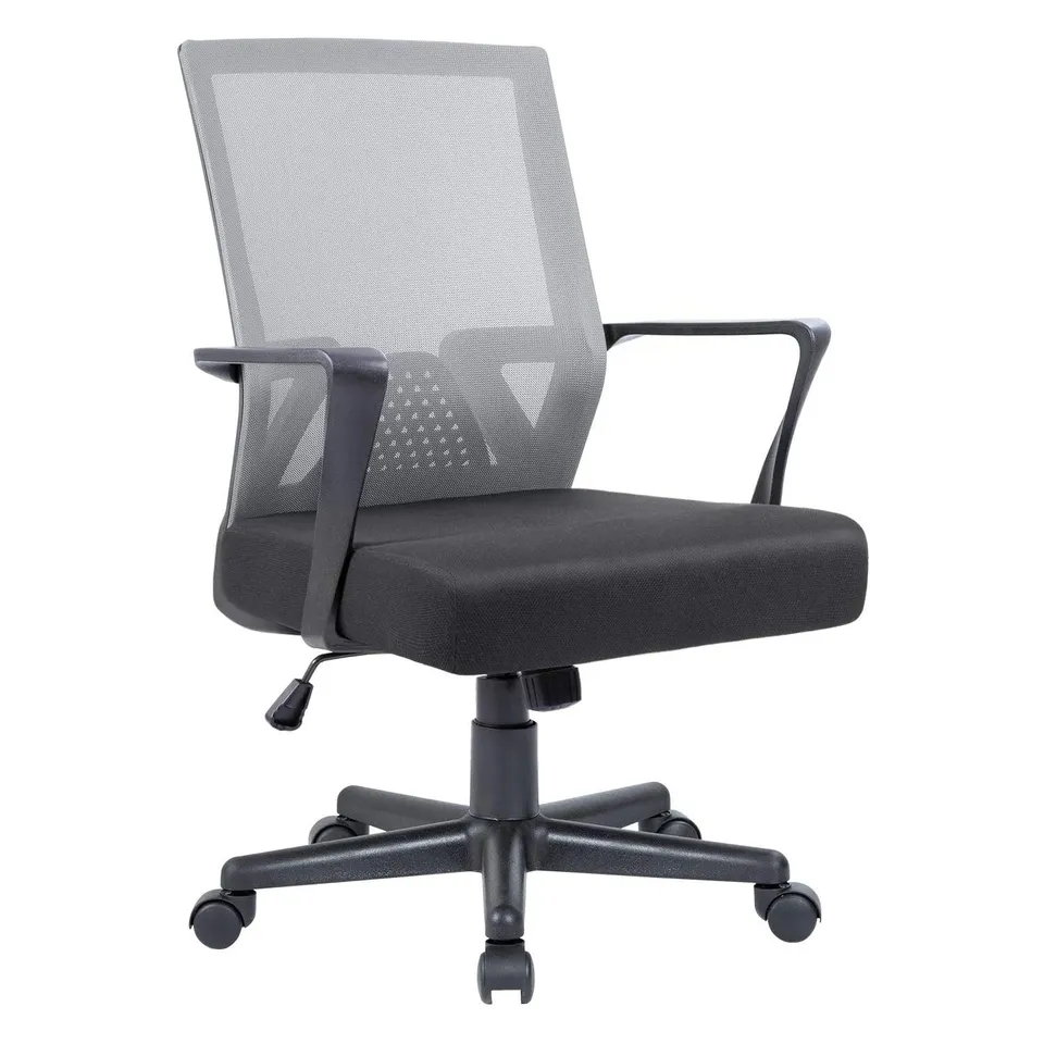 homall-office-mesh-chair-b-rostuhl-schwarz-netz-mit-armlehnen image 1