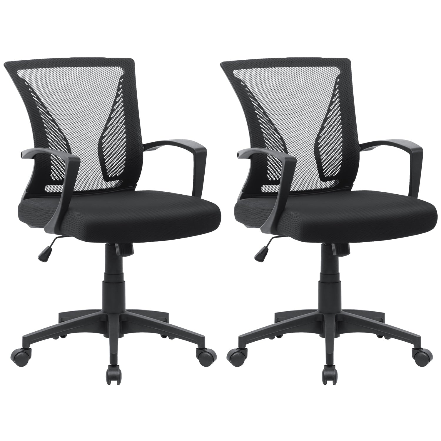 homall-office-mesh-chair-b-rostuhl-2er-set-schwarz image 1