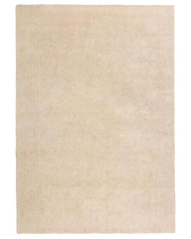 beliani-demre-teppich-160x230-beige-hochflor-shaggy image 1