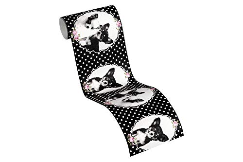 a-s-cr-ation-little-stars-bord-re-hunde-schwarz-lila-5x0-13m image 7
