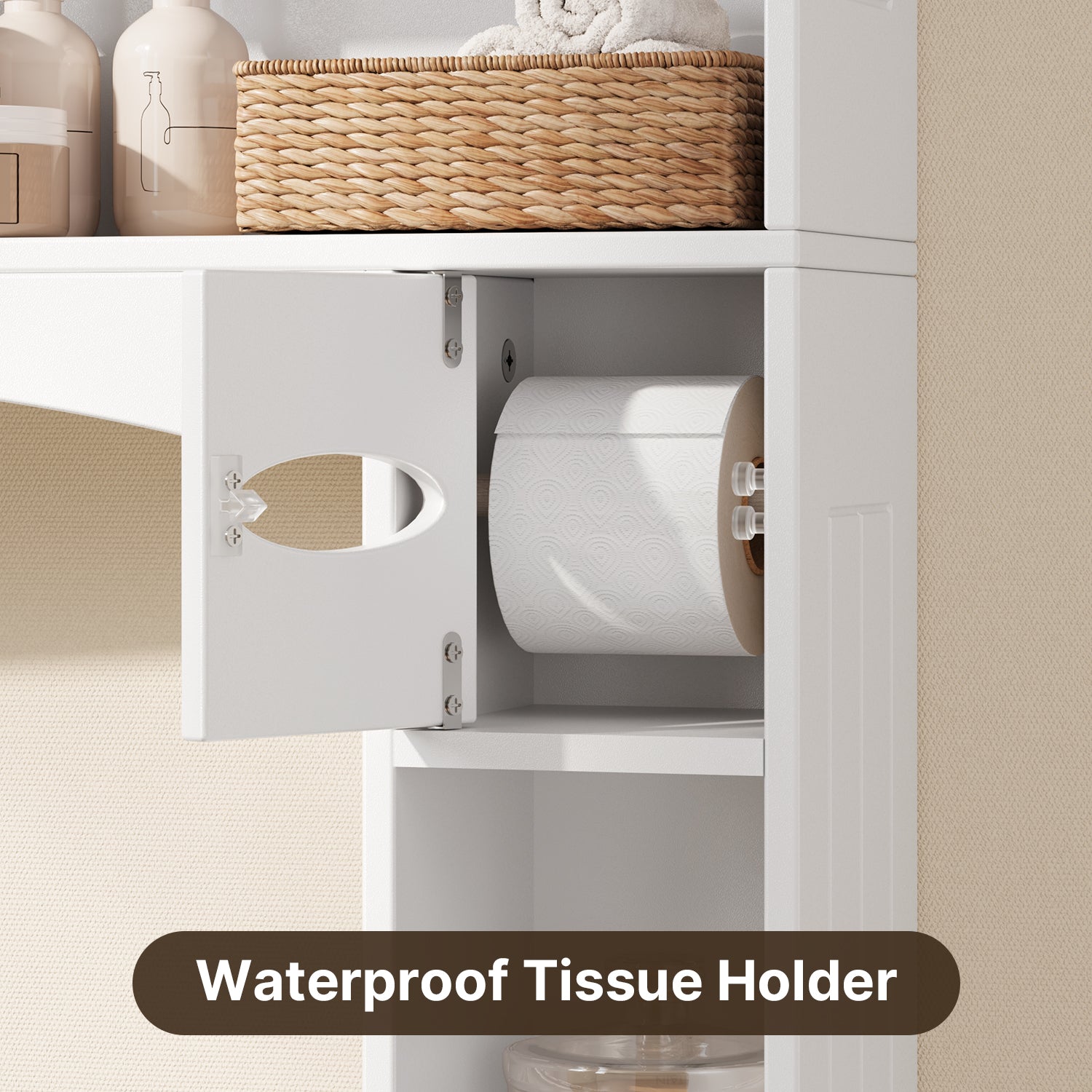 bealife-ap20-badezimmerschrank-wei-82x20x179-wasserfest image 5