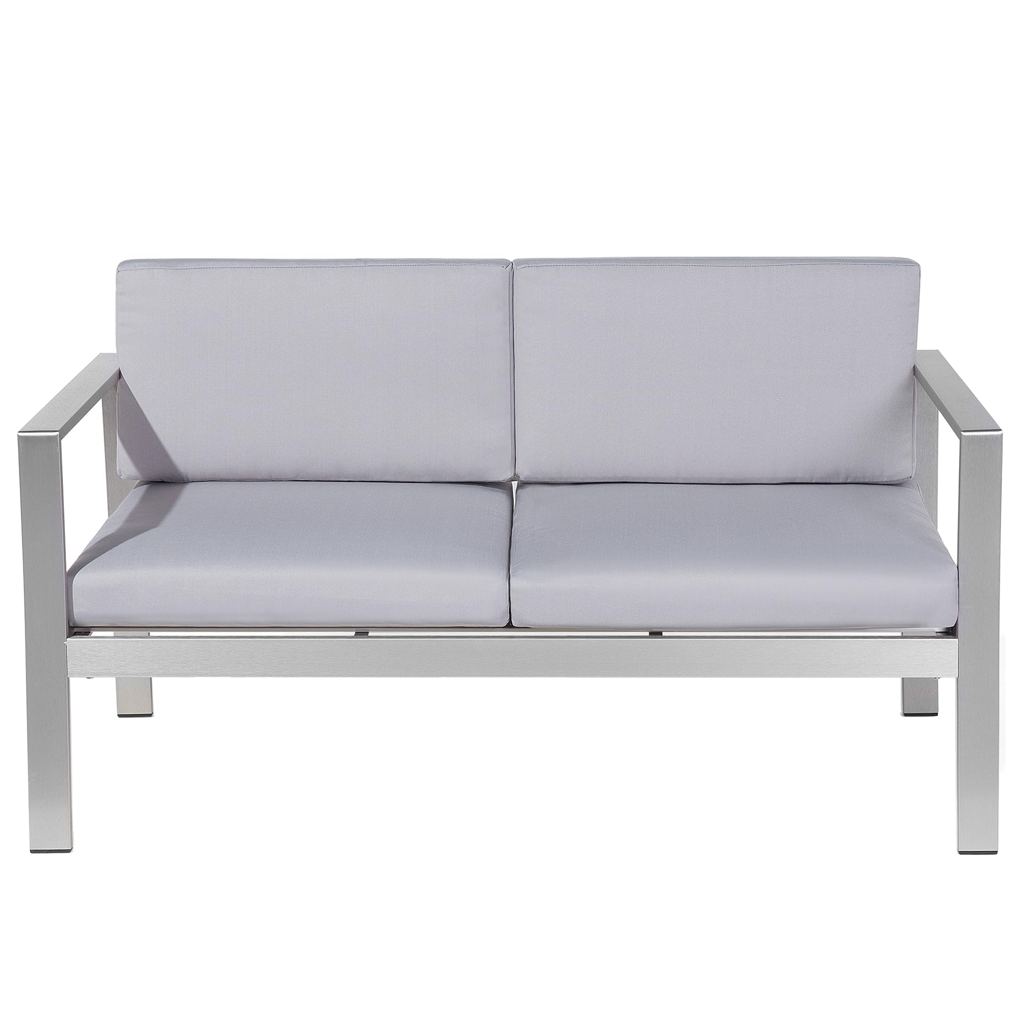 beliani-salerno-gartenset-4-personen-hellgrau-aluminium image 5