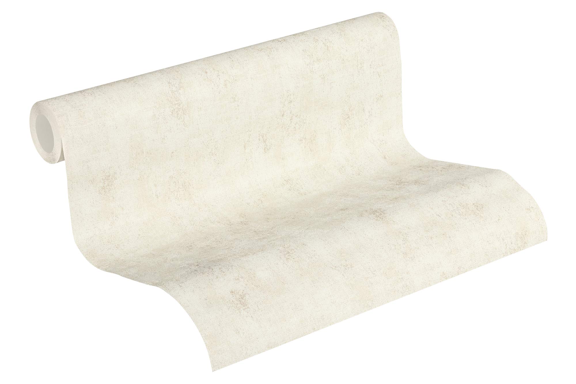 a-s-cr-ation-neue-bude-374161-vliestapete-beige-uni image 1