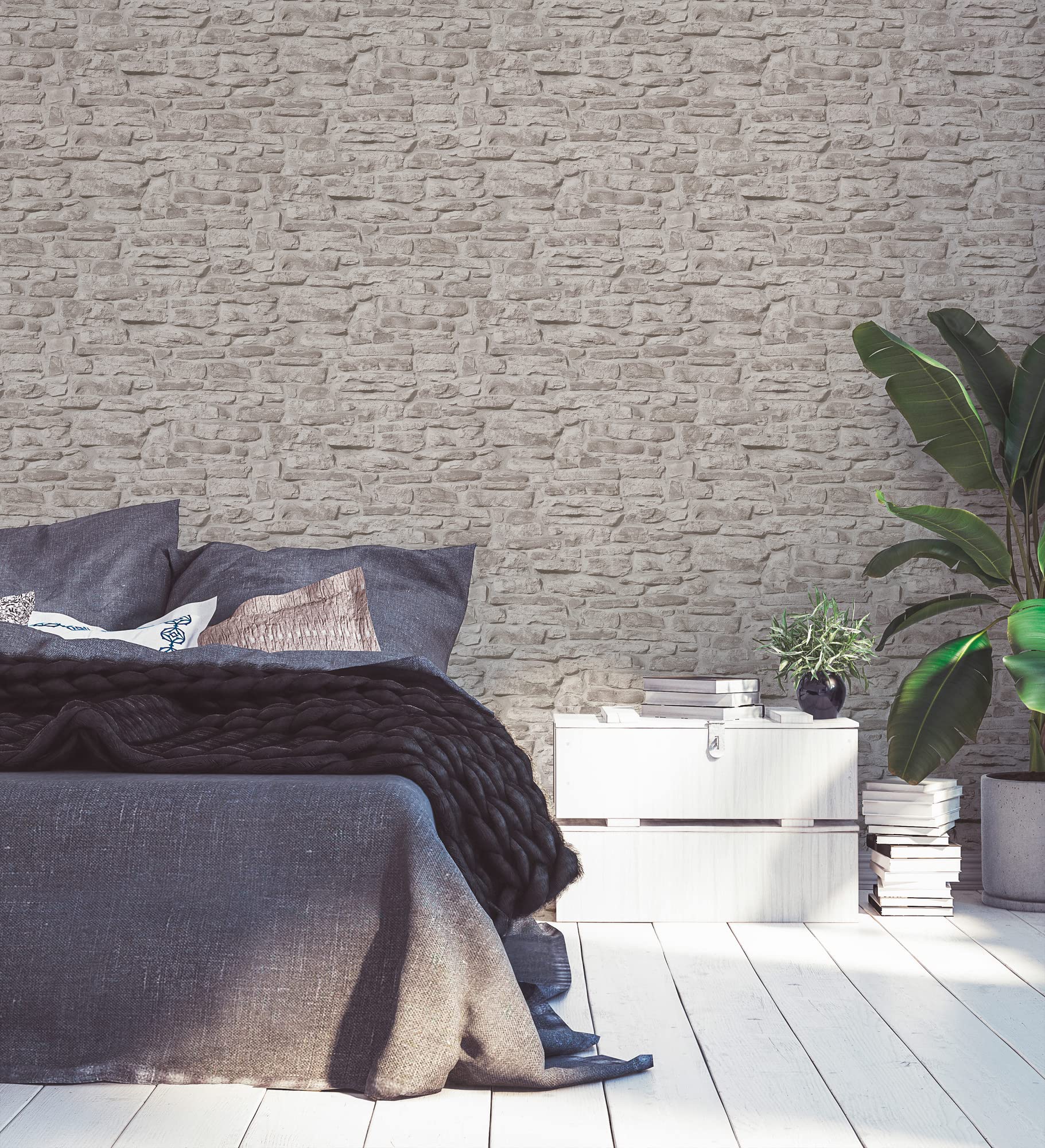 a-s-cr-ation-bricks-stones-388153-vliestapete-greige-steinoptik image 3