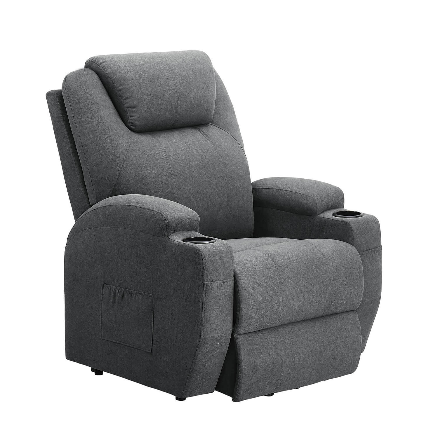 homall-recliner-chair-aufstehsessel-grau-stoff-massage image 7