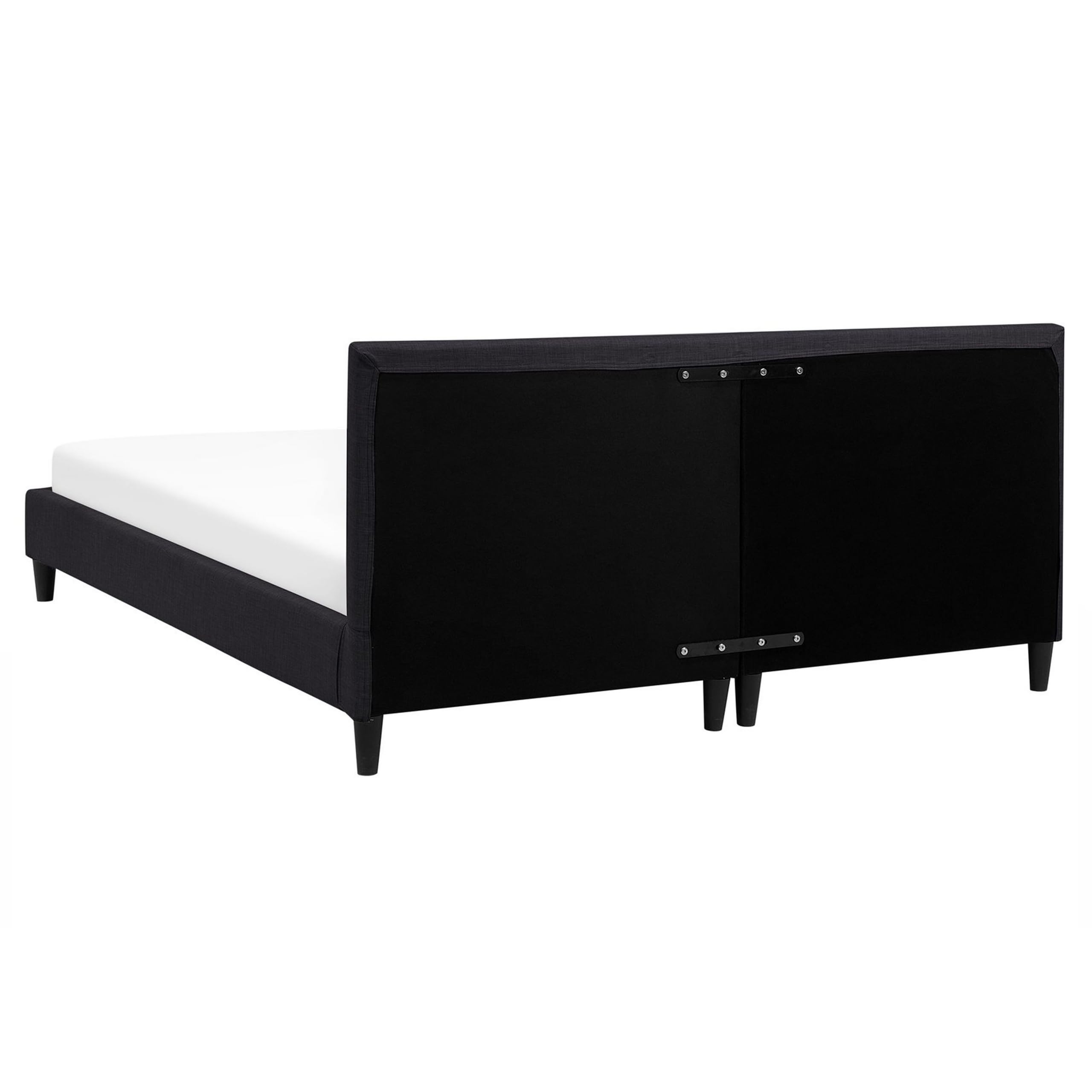 beliani-fitou-polsterbett-160x200-schwarz-abnehmbarer-bezug image 6