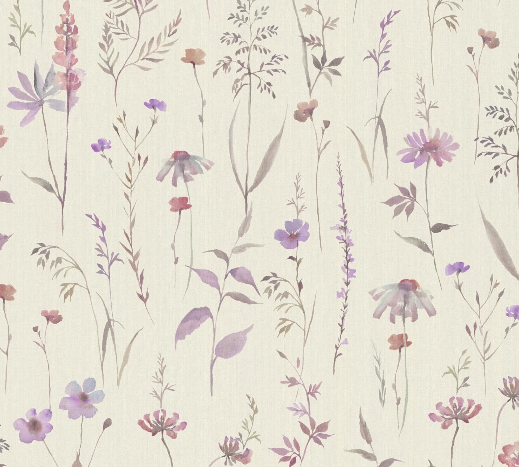 a-s-cr-ation-blumentapete-p-onien-creme-rosa-vliestapete-10-05x0-53m image 8
