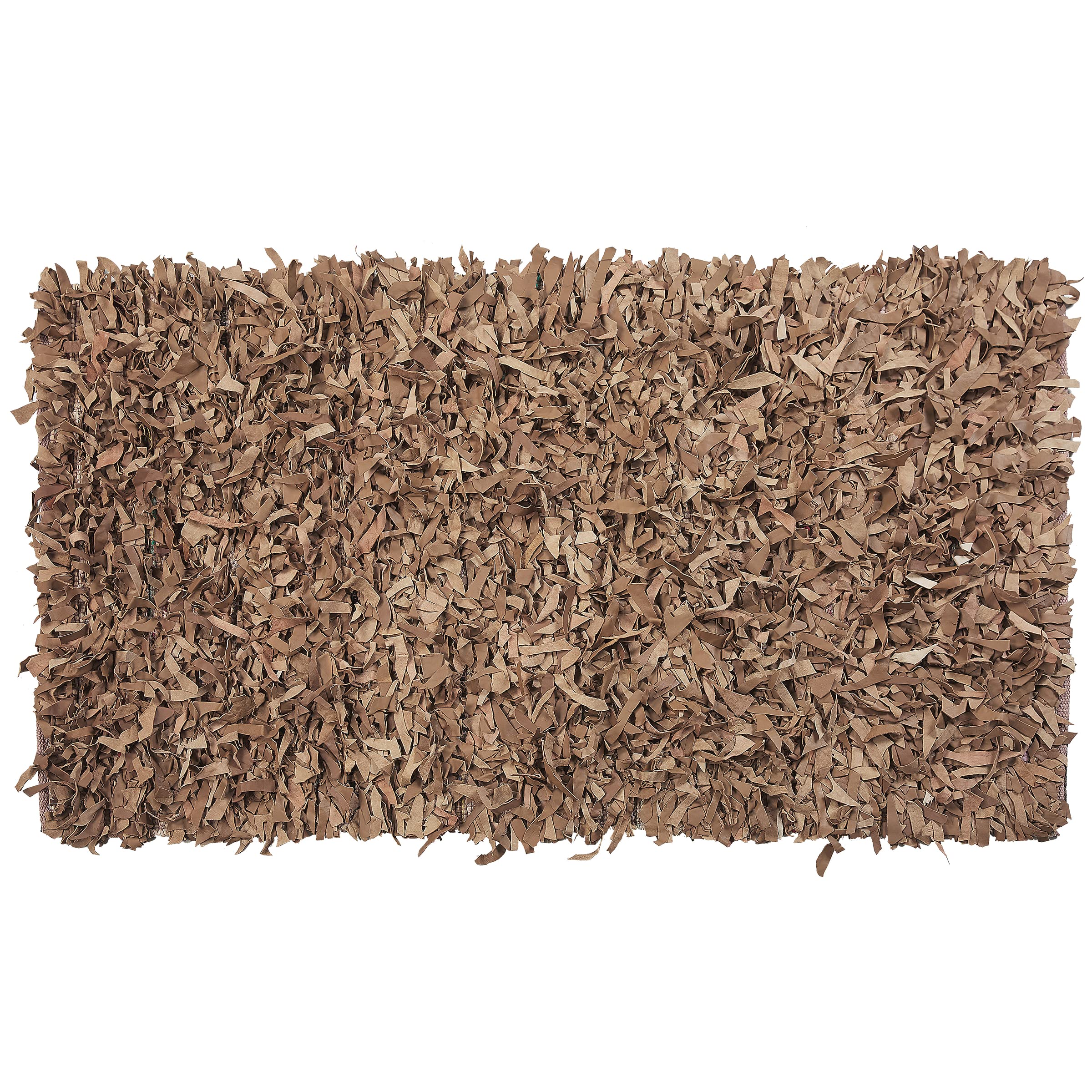 hirsute-mut-teppich-leder-80x150cm-braun-handgefertigt image 4