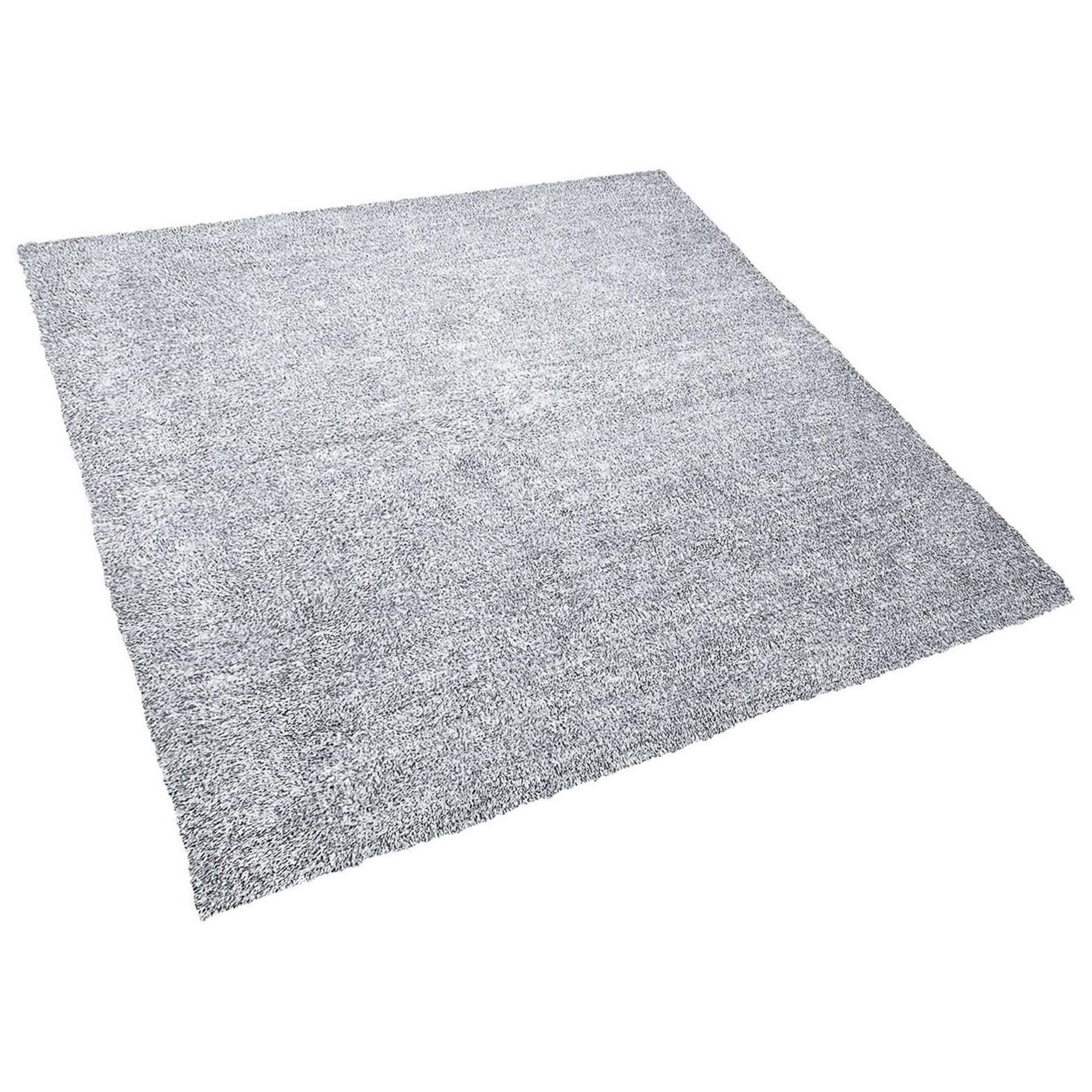 beliani-demre-teppich-200x200-cm-grau-hochflor-quadratisch image 4
