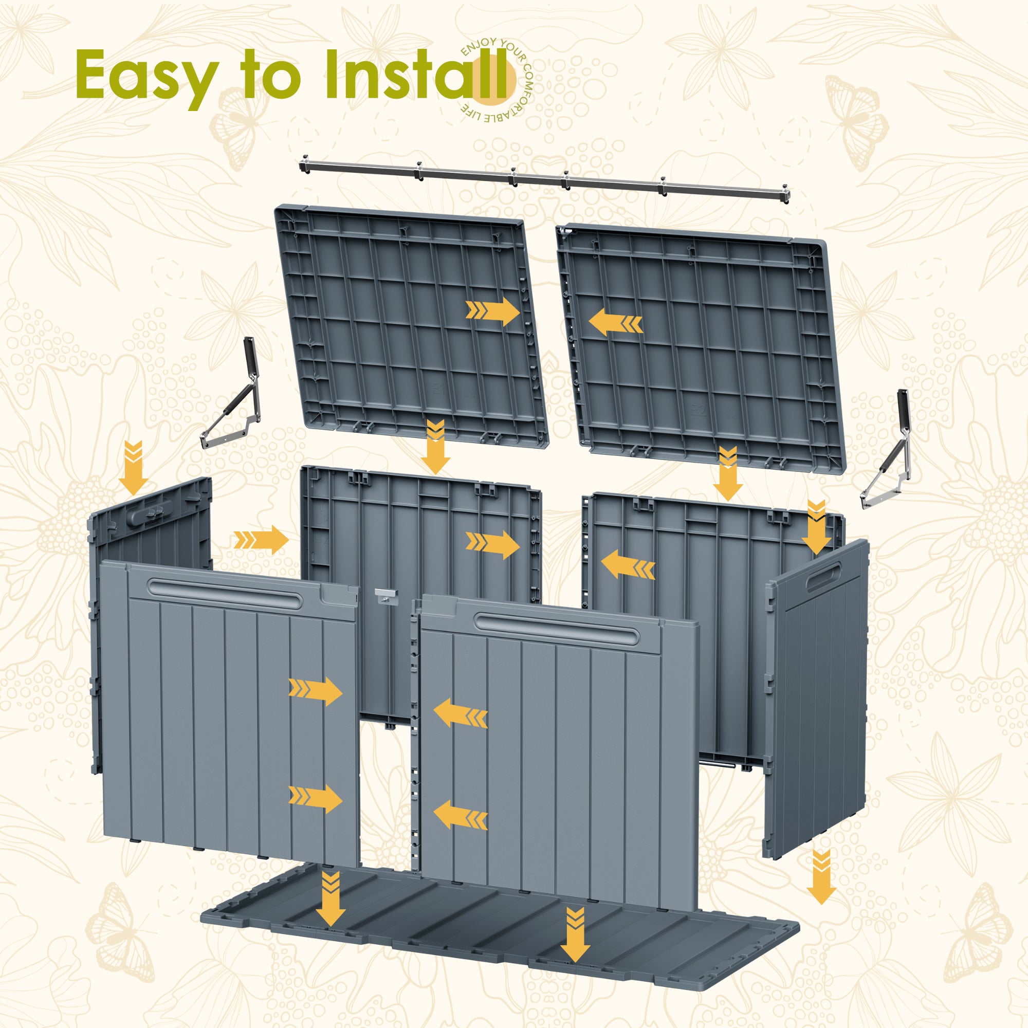 homall-patio-deck-box-aufbewahrungsbox-98-gallonen-schwarz image 8