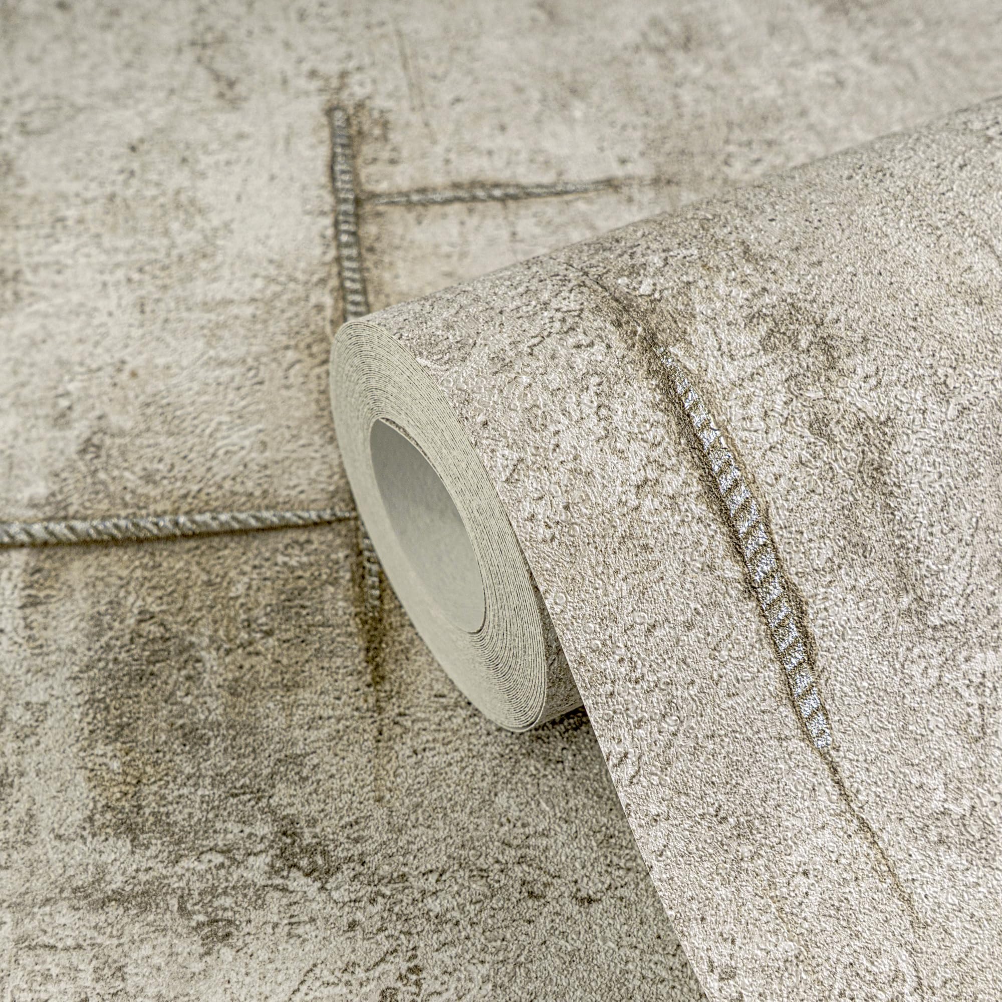 a-s-cr-ation-cosmopolitan-beton-vliestapete-grau-braun image 2
