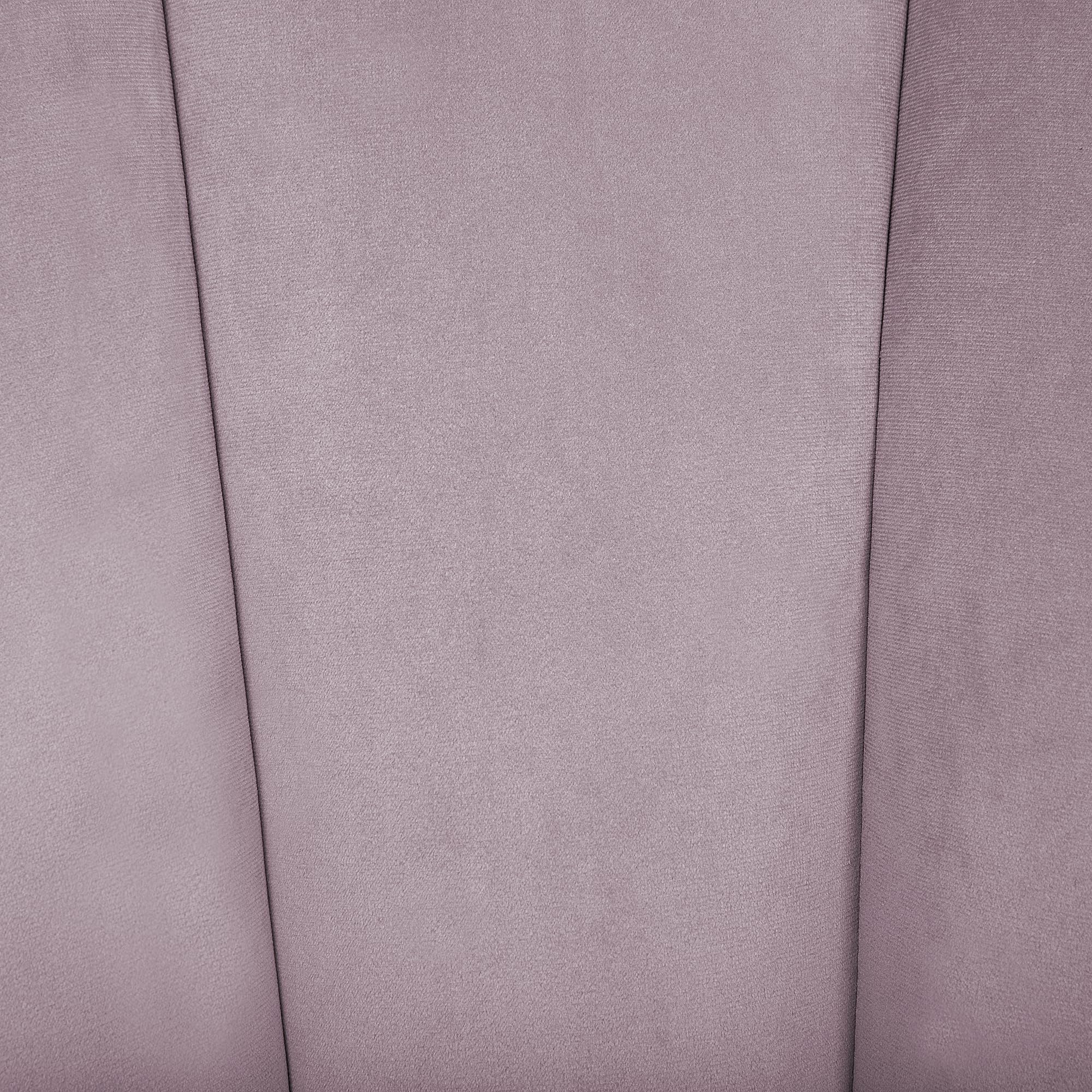 beliani-dala-sessel-samt-rosa-muschelform-mit-holzbeinen image 8