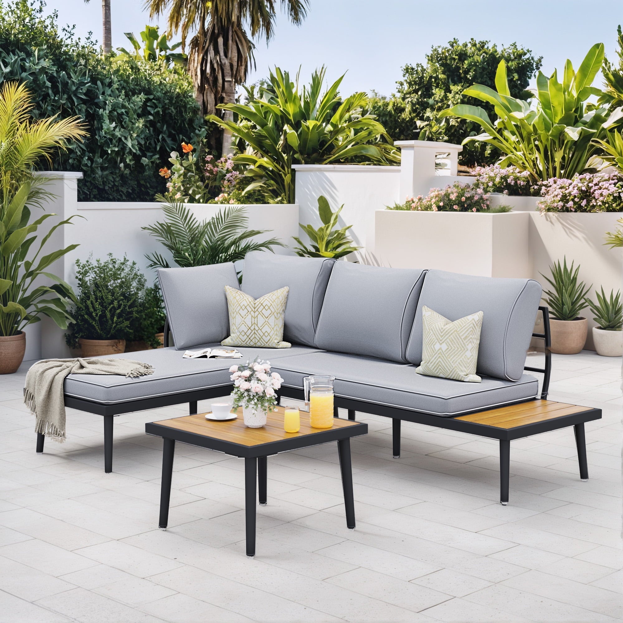 homall-patio-furniture-garten-ecksofa-l-form-metall image 5