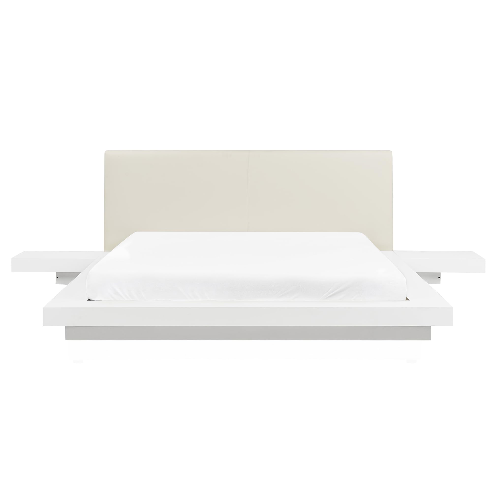 beliani-zen-bett-wei-160x200-japanisch-mit-nachttischen image 4