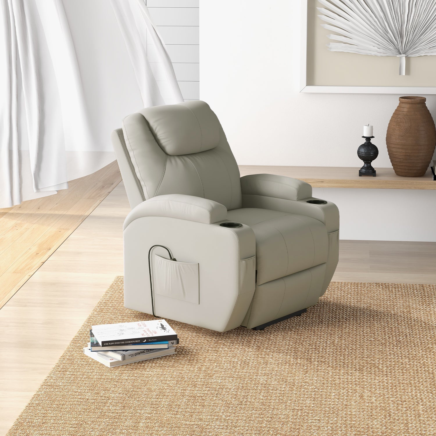 homall-recliner-chair-relaxsessel-stoff-mit-aufstehhilfe-massage image 2