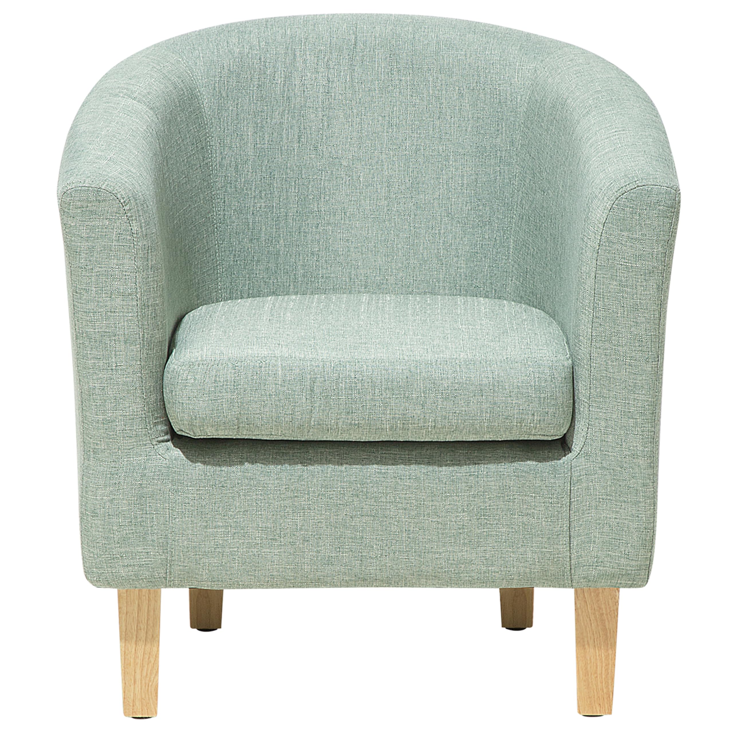 beliani-holden-cocktailsessel-hellgr-n-mit-hocker-polyester image 4