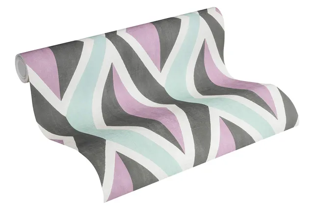 a-s-cr-ation-scandinavian-2-vliestapete-geometrisch-lila-10-05m image 1