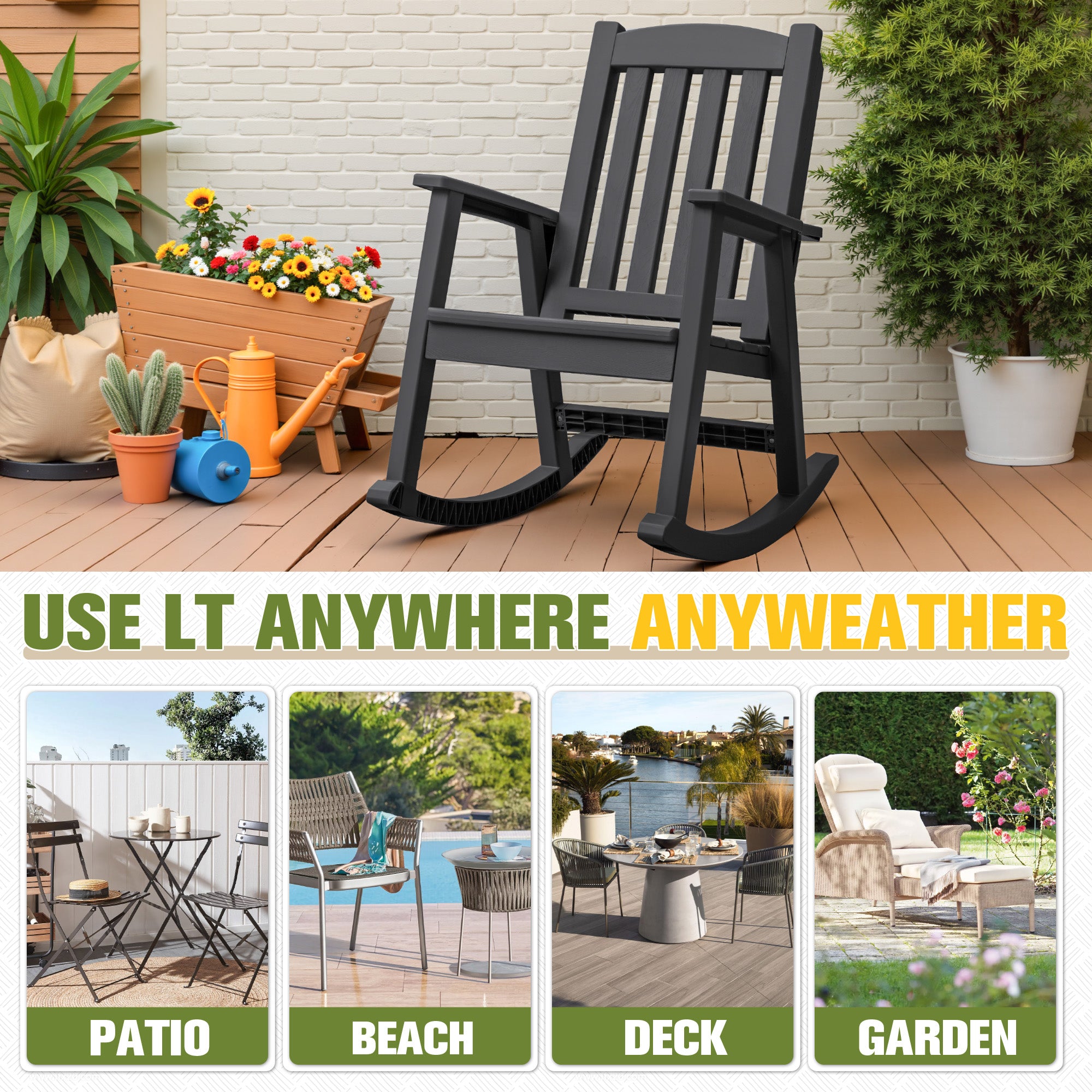 homall-patio-furniture-schaukelstuhl-schwarz-1er-set image 4