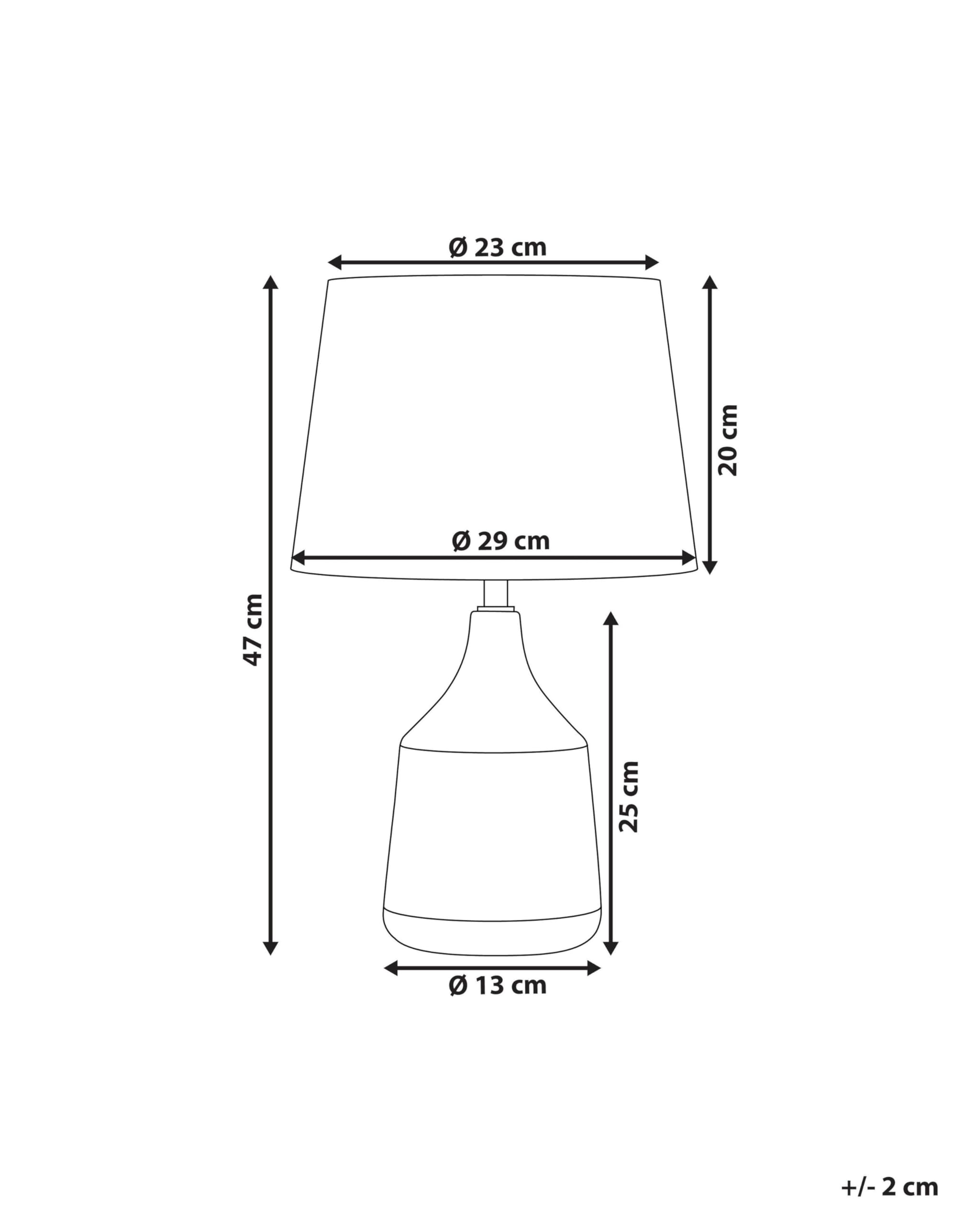 beliani-wari-tischlampe-47-cm-keramik-beige-braun-retro image 3
