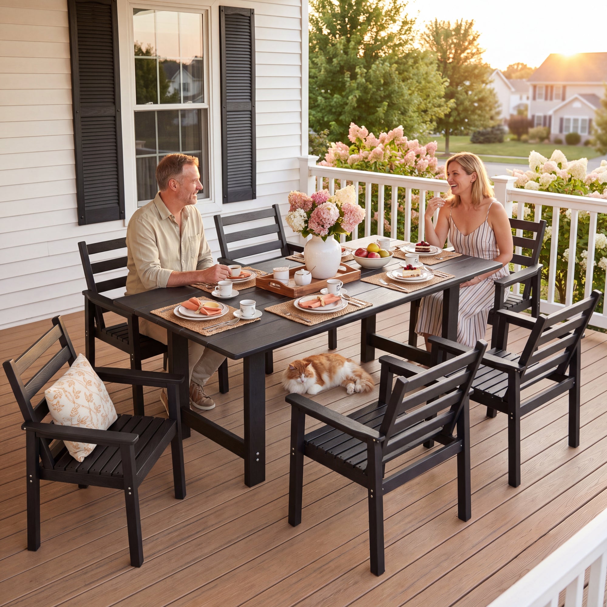 homall-patio-furniture-essgruppe-7-teilig-schwarz-hdpe-schirmloch image 8