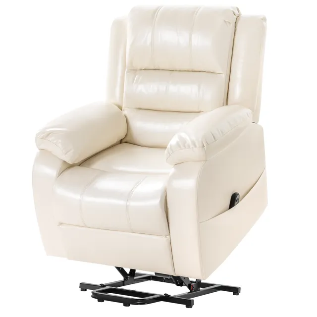 homall-recliner-chair-fernsehsessel-elektrisch-wei-aufstehsessel image 1