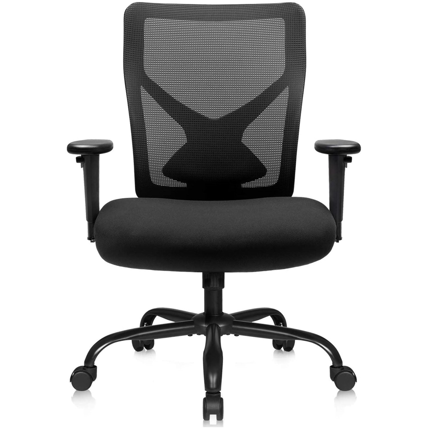 homall-office-mesh-chair-b-rostuhl-grau-lordosenst-tze image 8