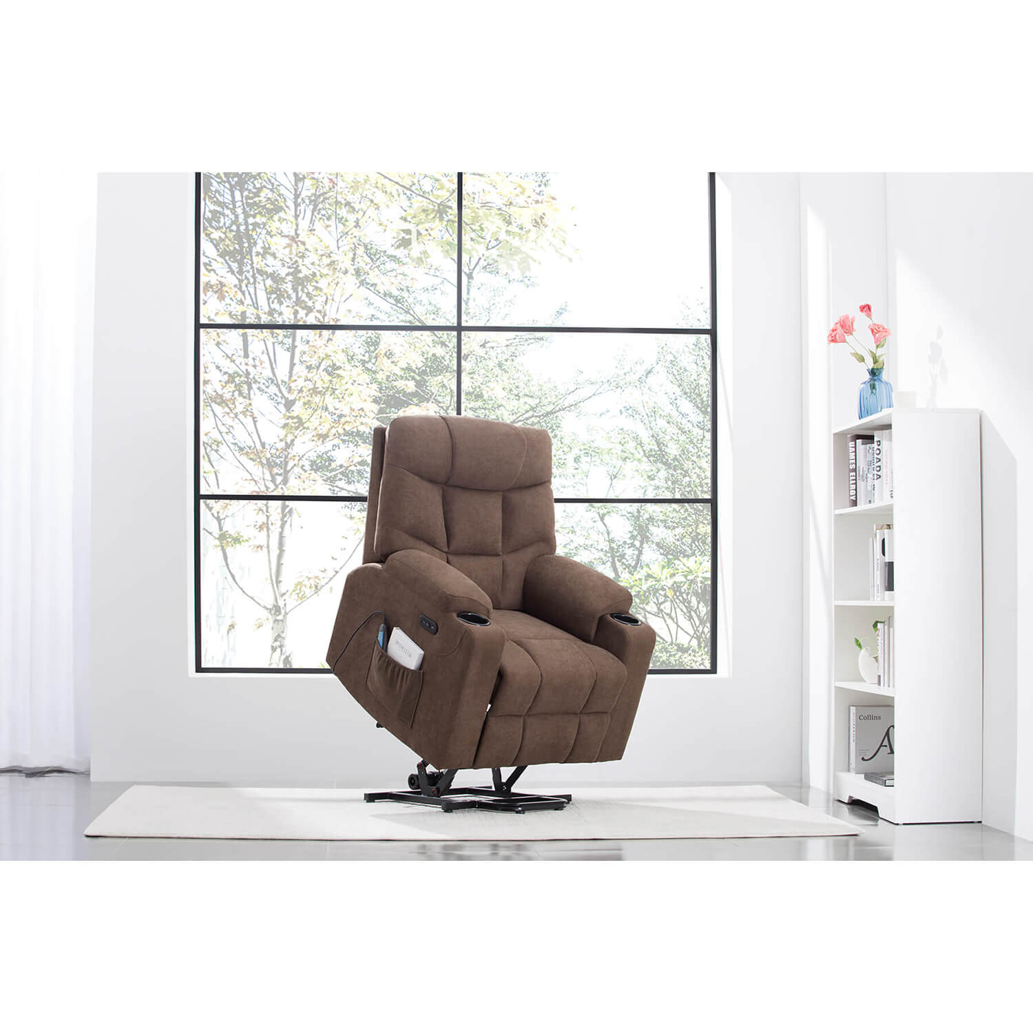 homall-recliner-chair-aufstehsessel-stoff-braun-w-rme image 4