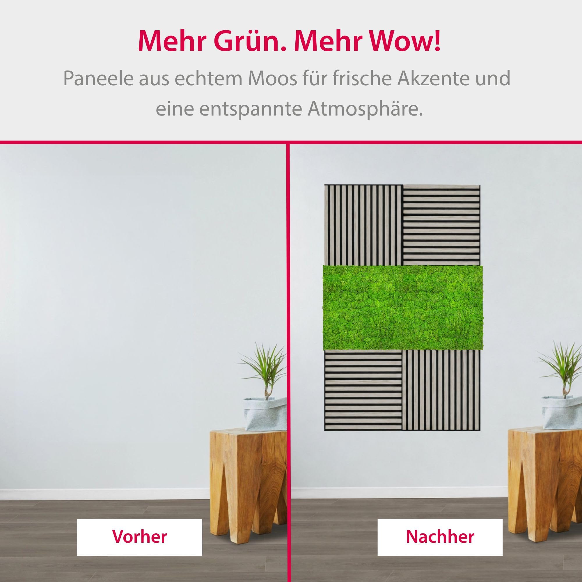 a-s-cr-ation-tapeten-modular-wall-echtmoos-paneel-hellgr-n-52cm image 2