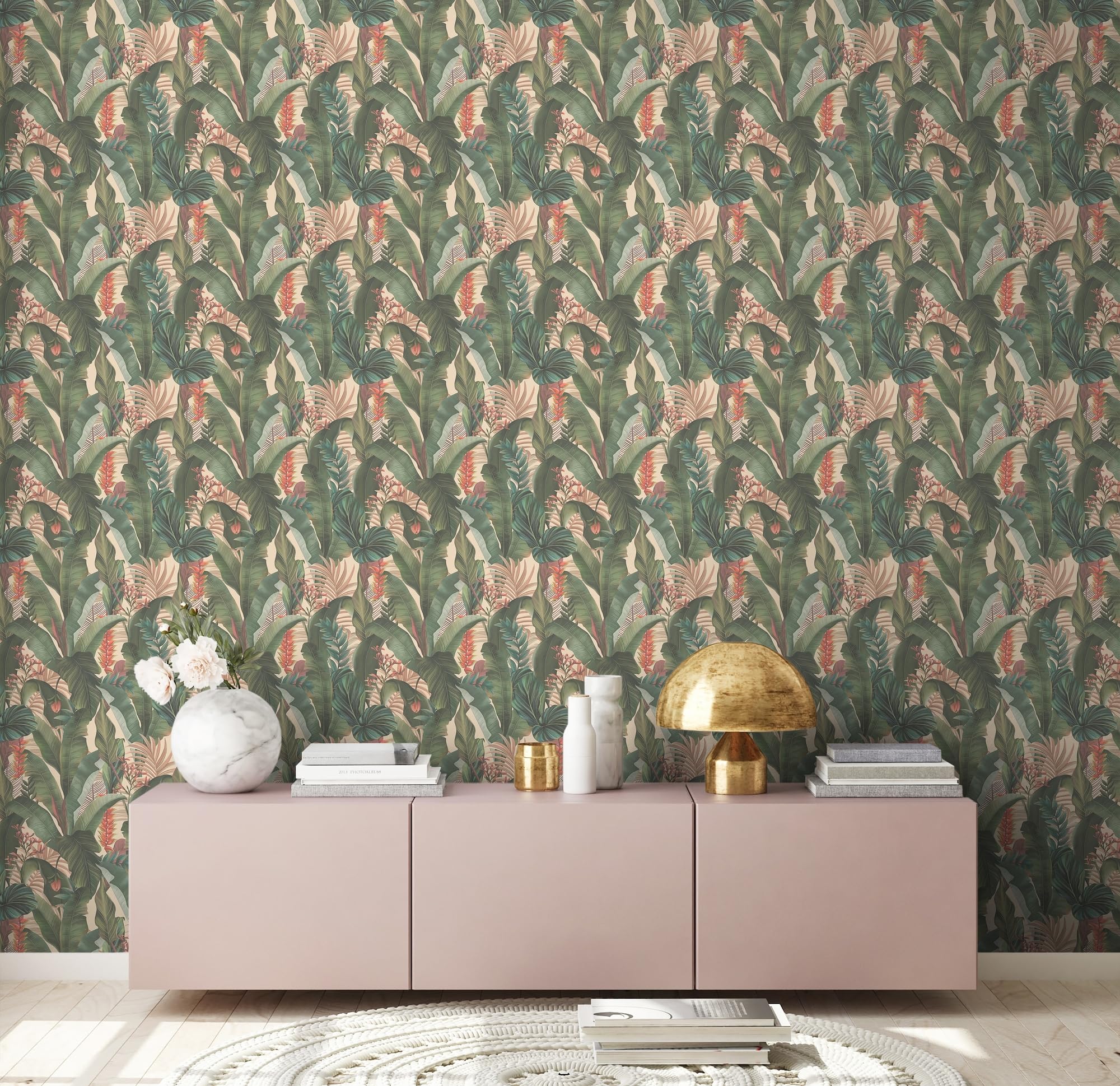 a-s-cr-ation-394351-vliestapete-dschungel-beige-gr-n image 6