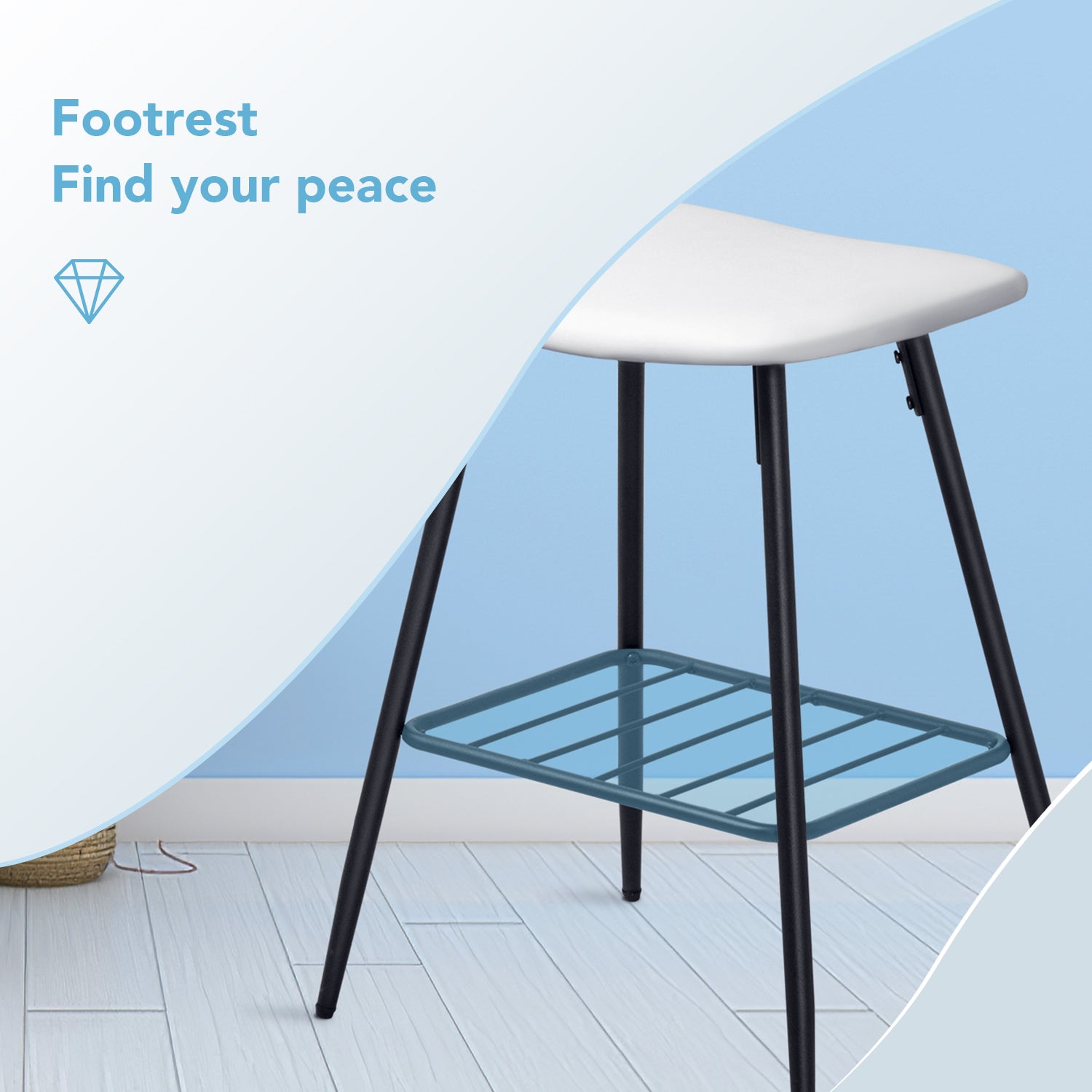homall-bar-stool-barhocker-ohne-lehne-schwarz-2er-set-61cm image 4