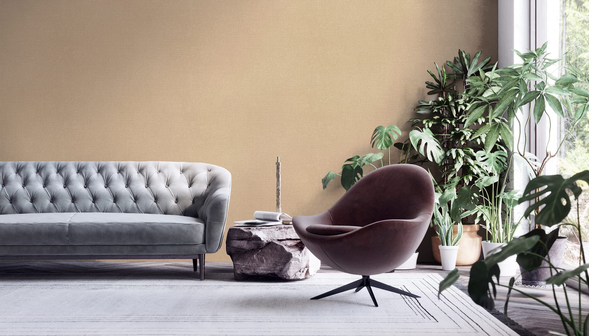 a-s-cr-ation-my-home-my-spa-386945-vliestapete-beige-uni image 4