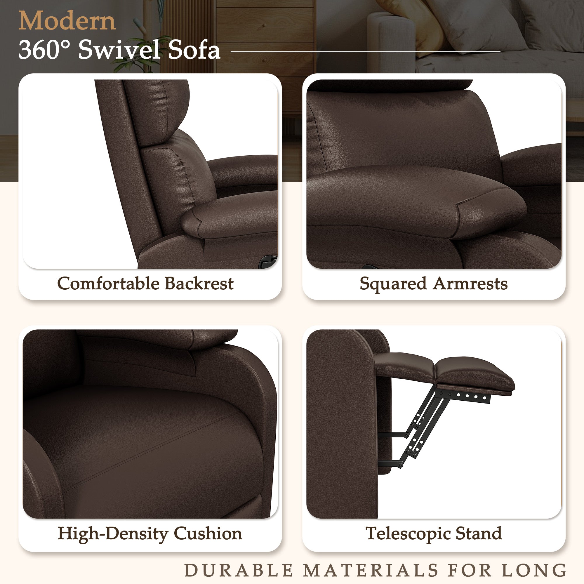 homall-recliner-chair-relaxsessel-grau-mit-massage-pu-leder image 5
