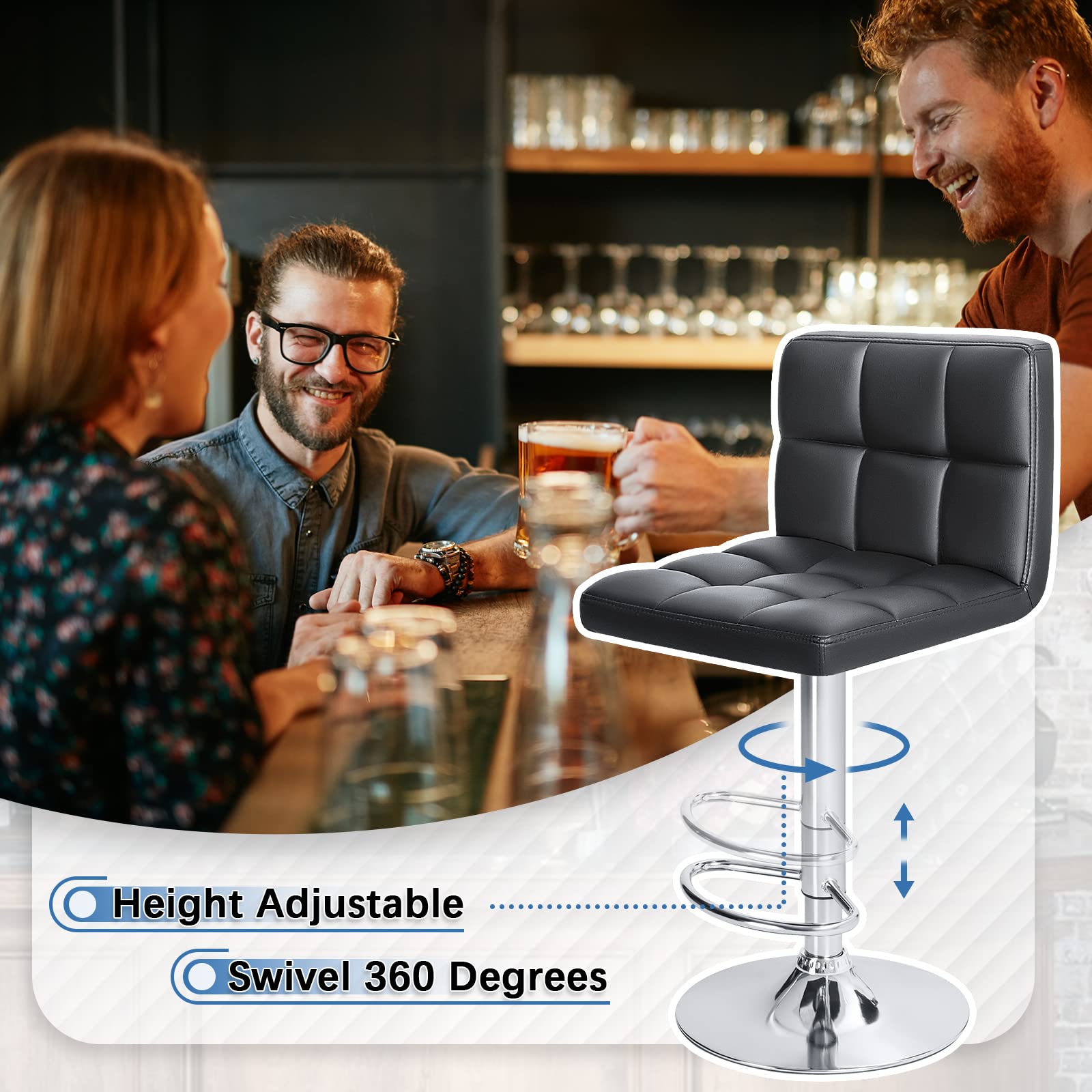 homall-bar-stool-barhocker-schwarz-2er-set-h-henverstellbar-3 image 5