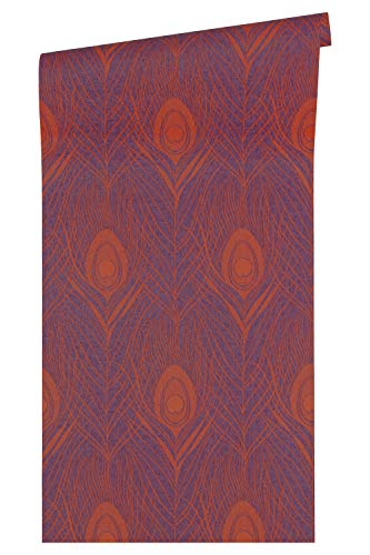 a-s-cr-ation-absolutely-chic-36971-5-vliestapete-feder-rot-lila image 8