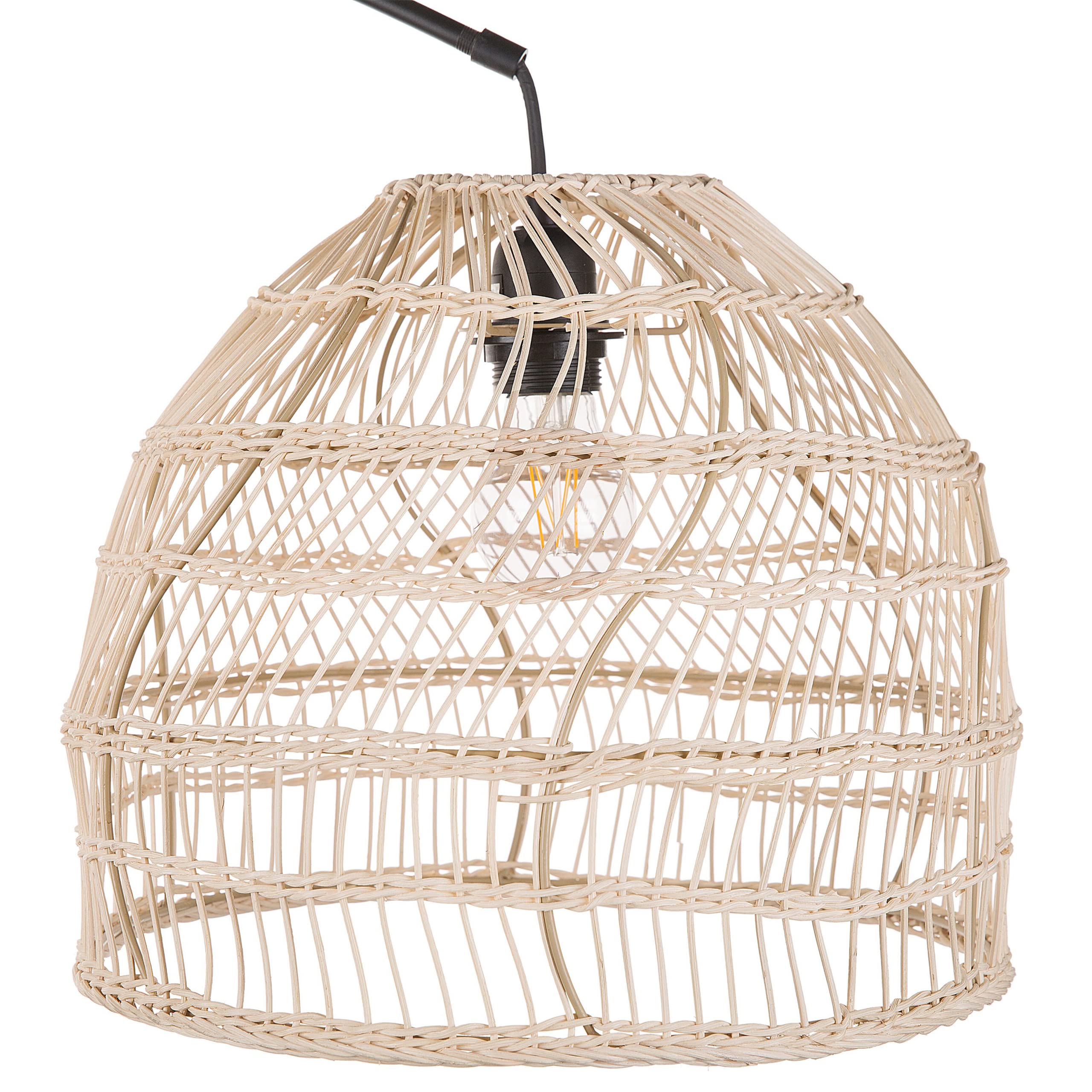beliani-guaviare-stehleuchte-195-cm-sandbeige-rattan image 5