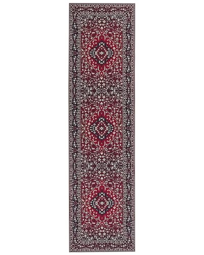 beliani-vadkadam-teppich-l-ufer-80x300-cm-rot-orientalisch image 5