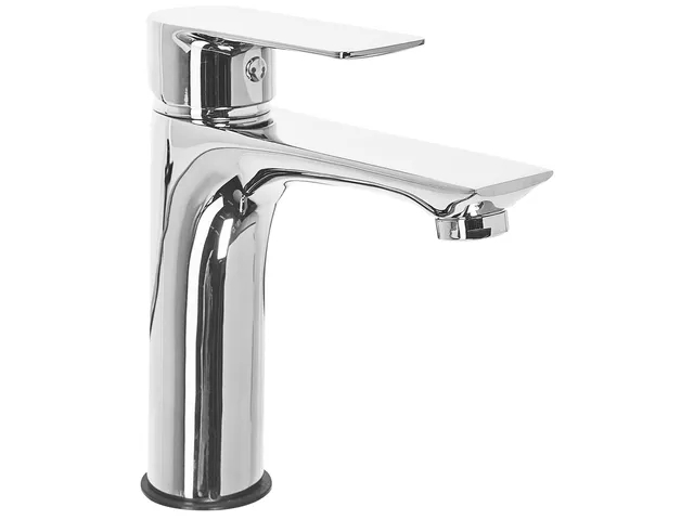 beliani-berloi-wasserhahn-silber-chrom-messing image 1