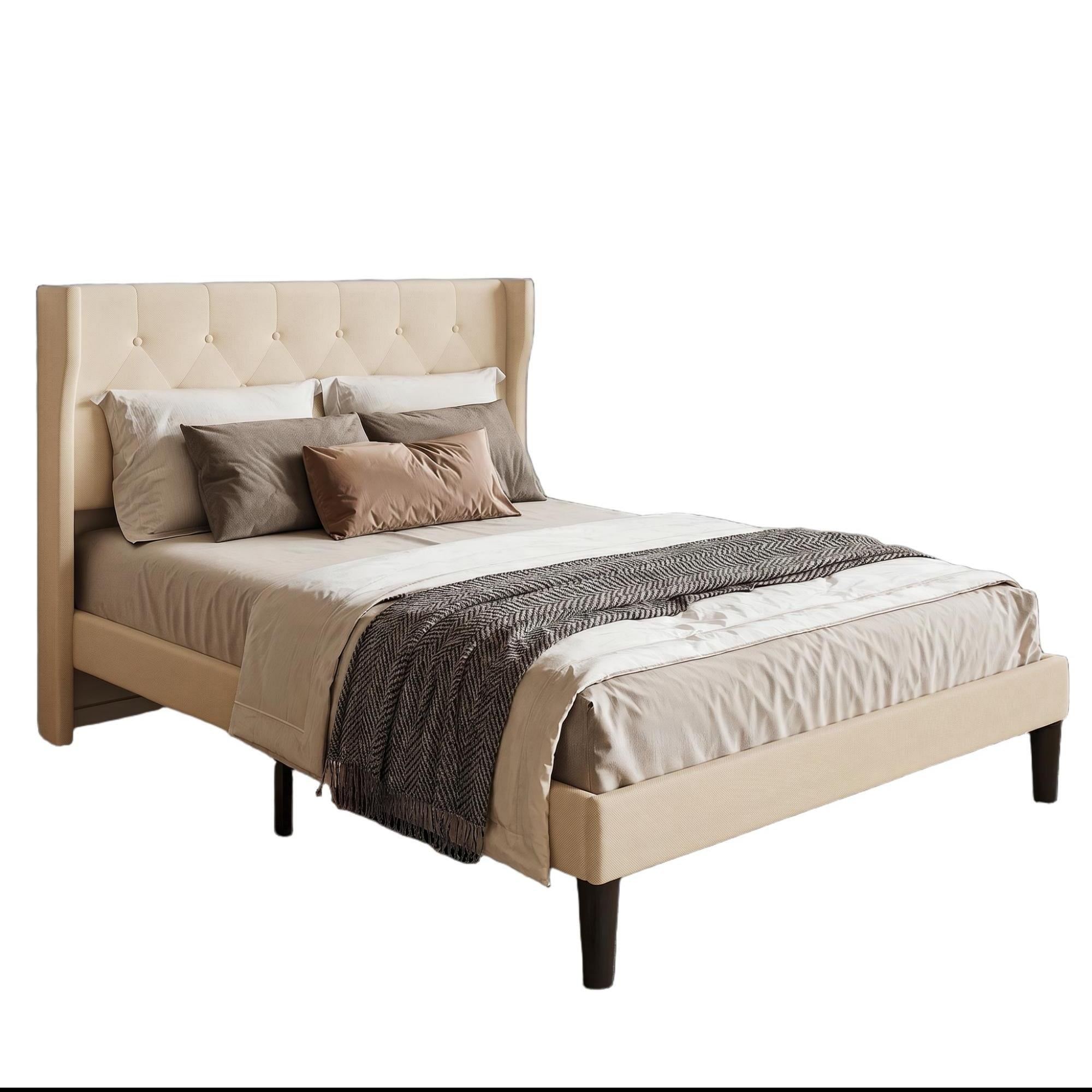 bealife-af16-bett-140x200-dunkelgrau-polsterbett image 2