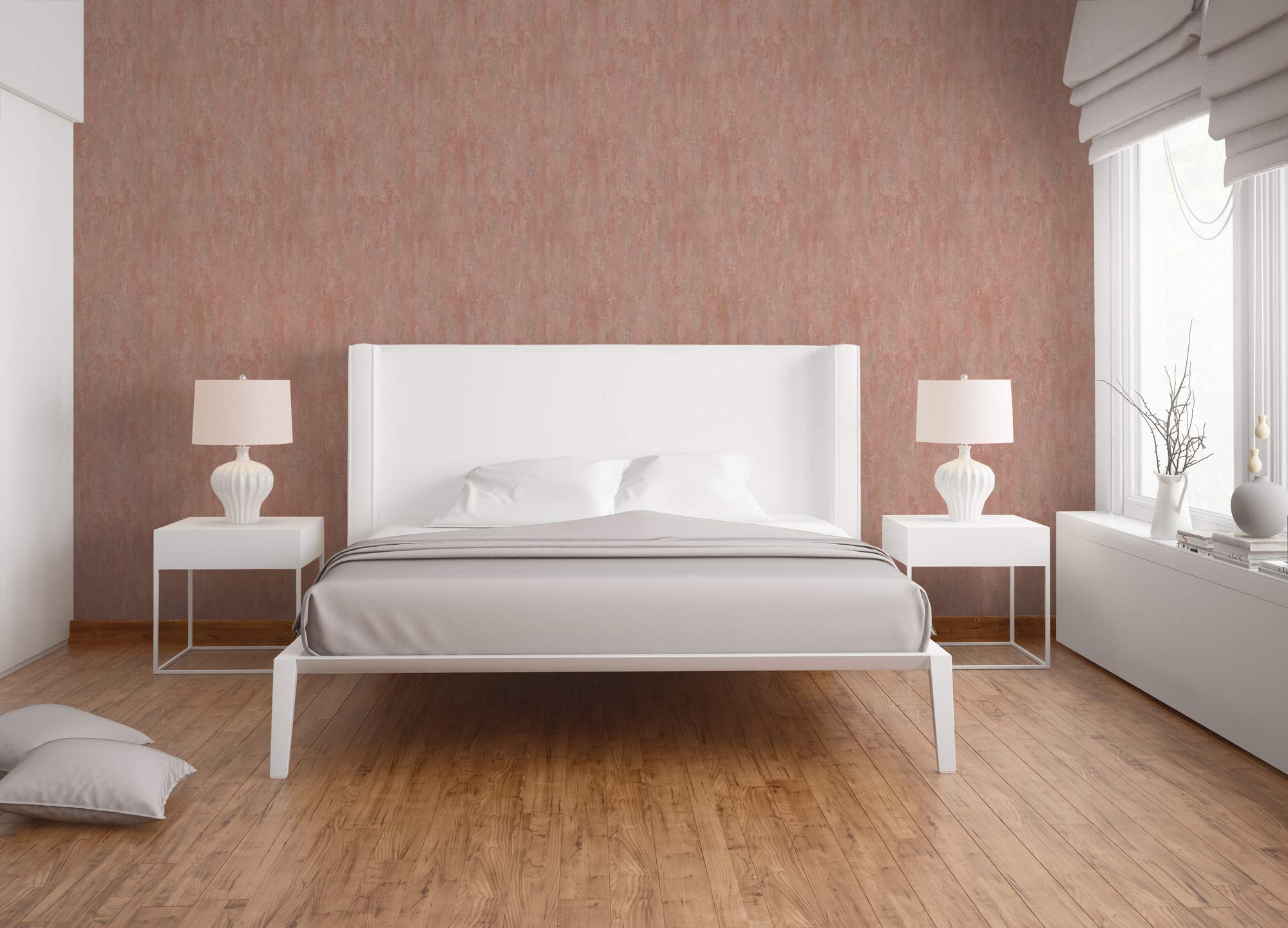 a-s-cr-ation-havanna-vintage-vliestapete-rost-rose-metallic image 5