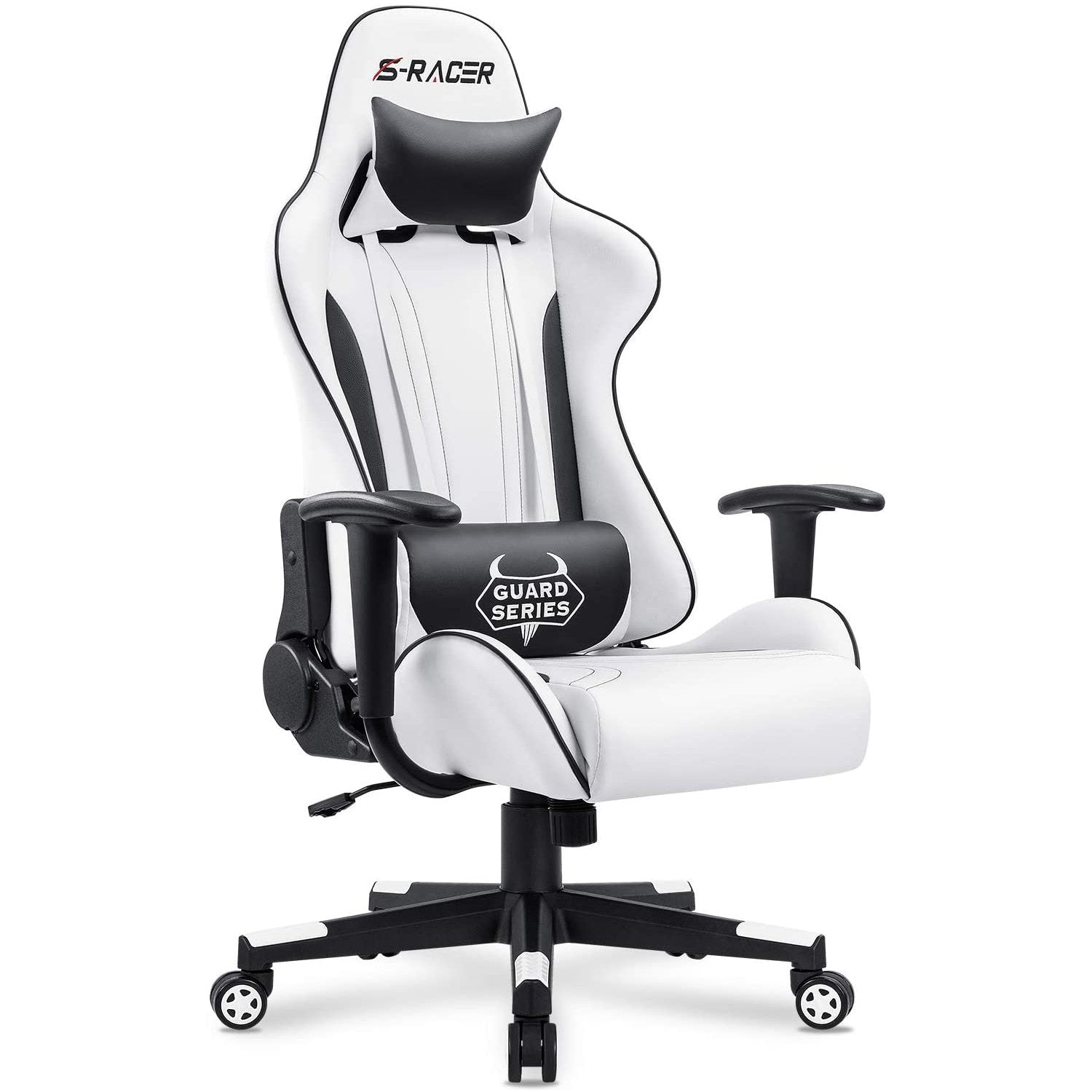 homall-gaming-chair-s-racer-gamer-stuhl-wei-mit-pu-leder image 1