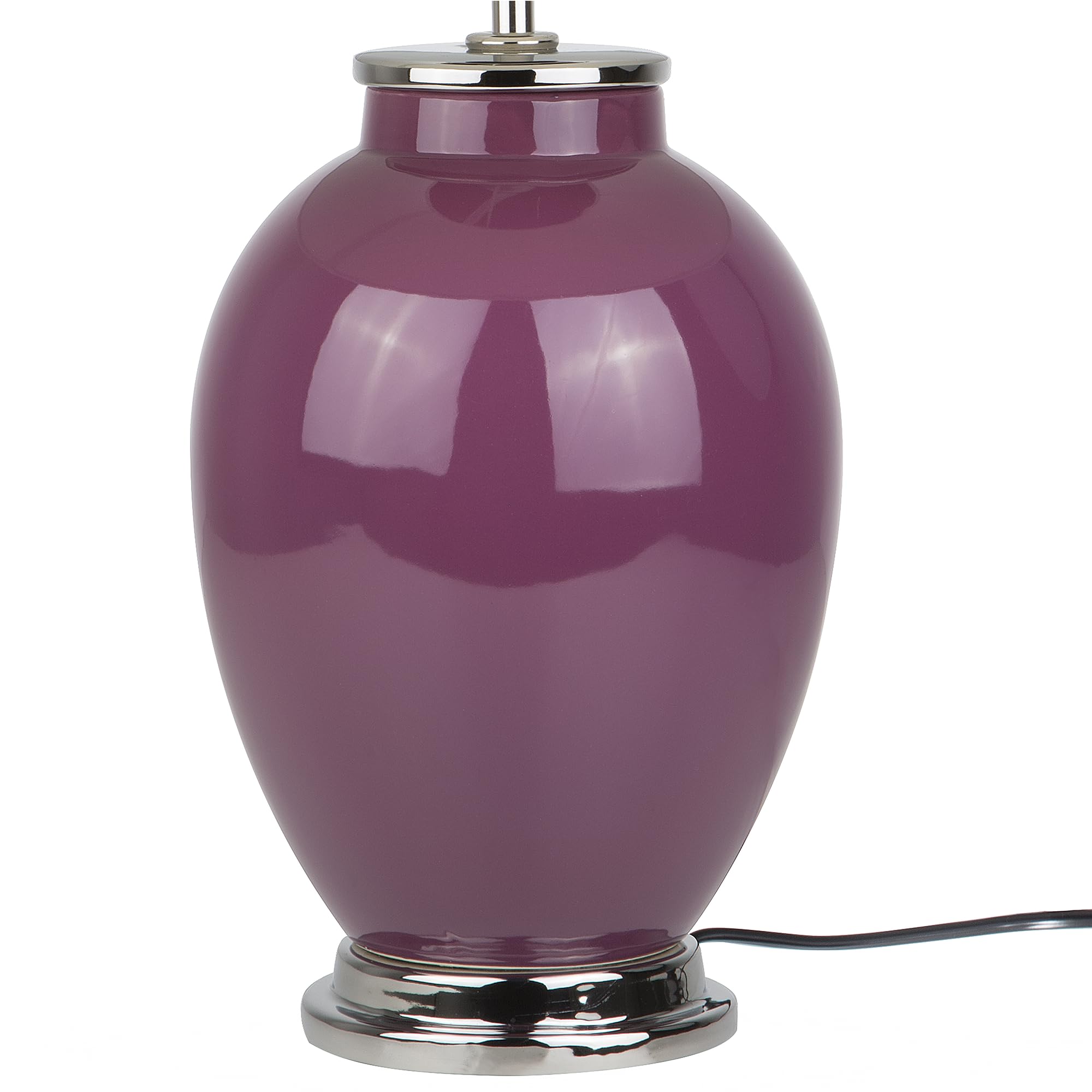 beliani-brenta-tischlampe-keramik-violett-stoffschirm image 7
