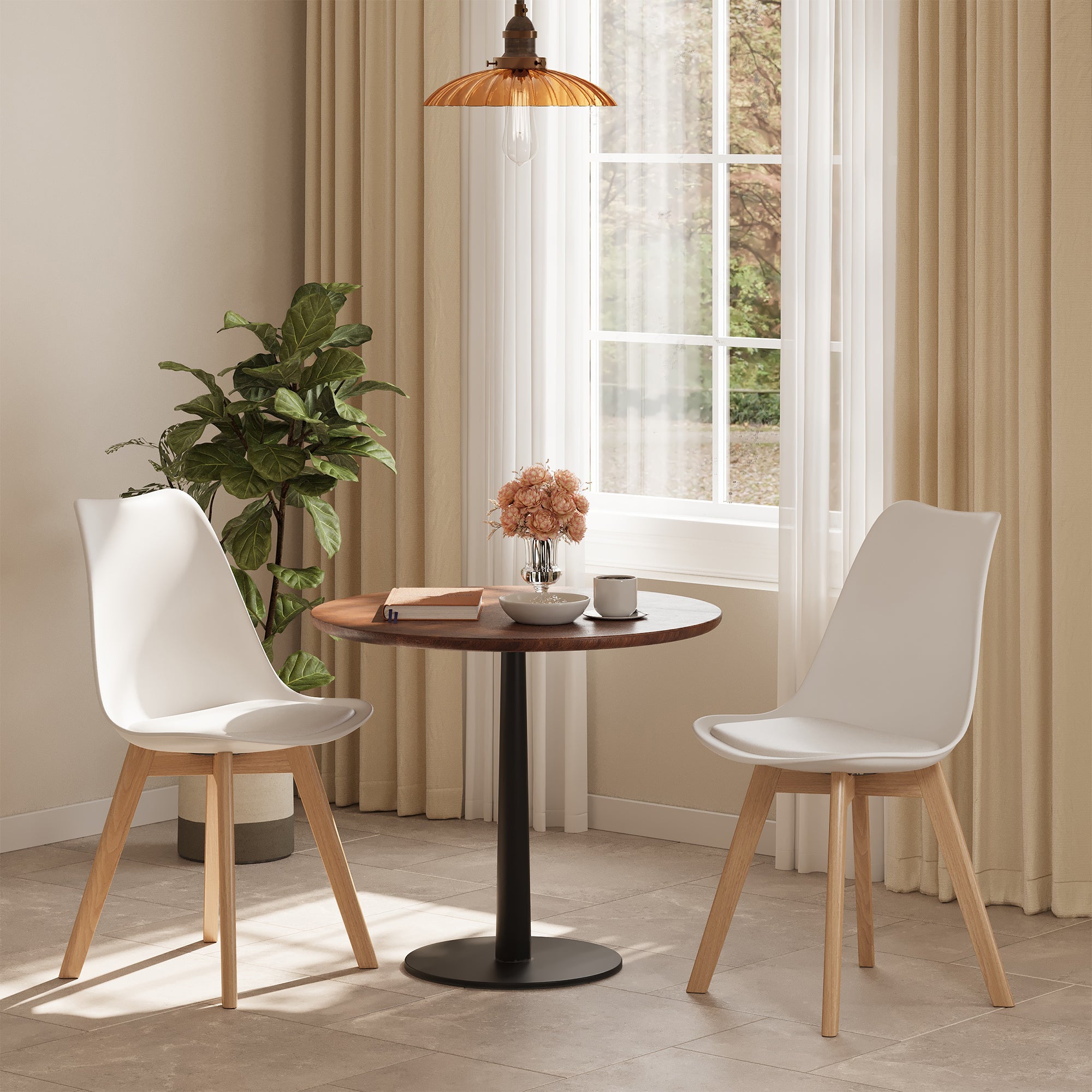 bealife-tb18-esszimmerst-hle-4er-set-wei-holz-skandinavisch image 2