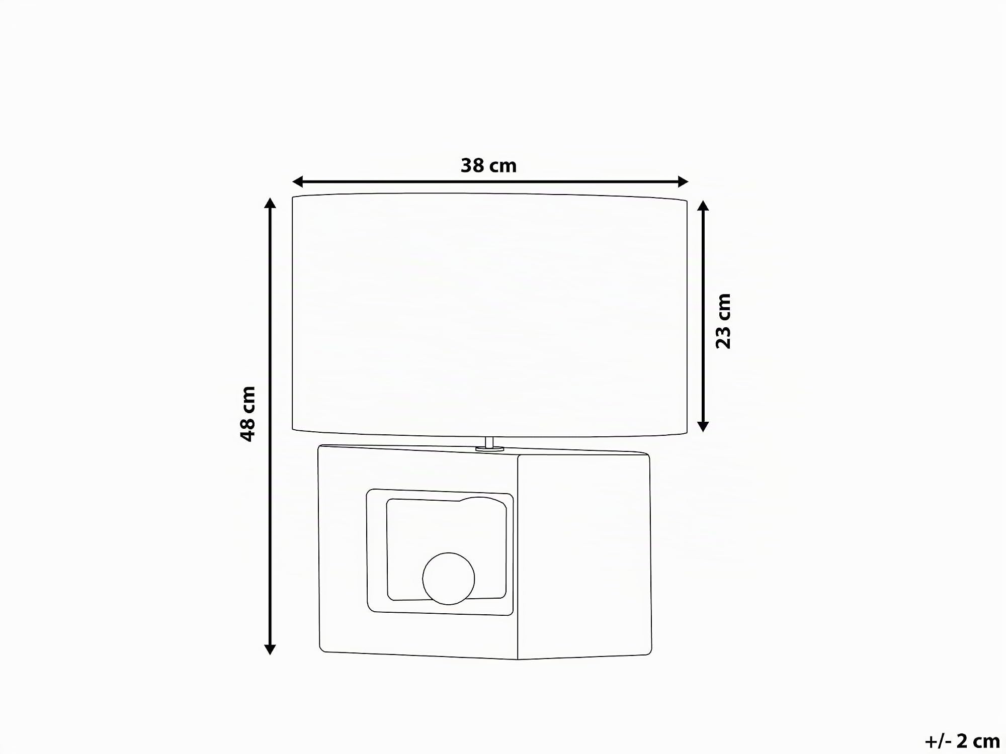 beliani-duero-tischlampe-grau-porzellan-48-cm image 6