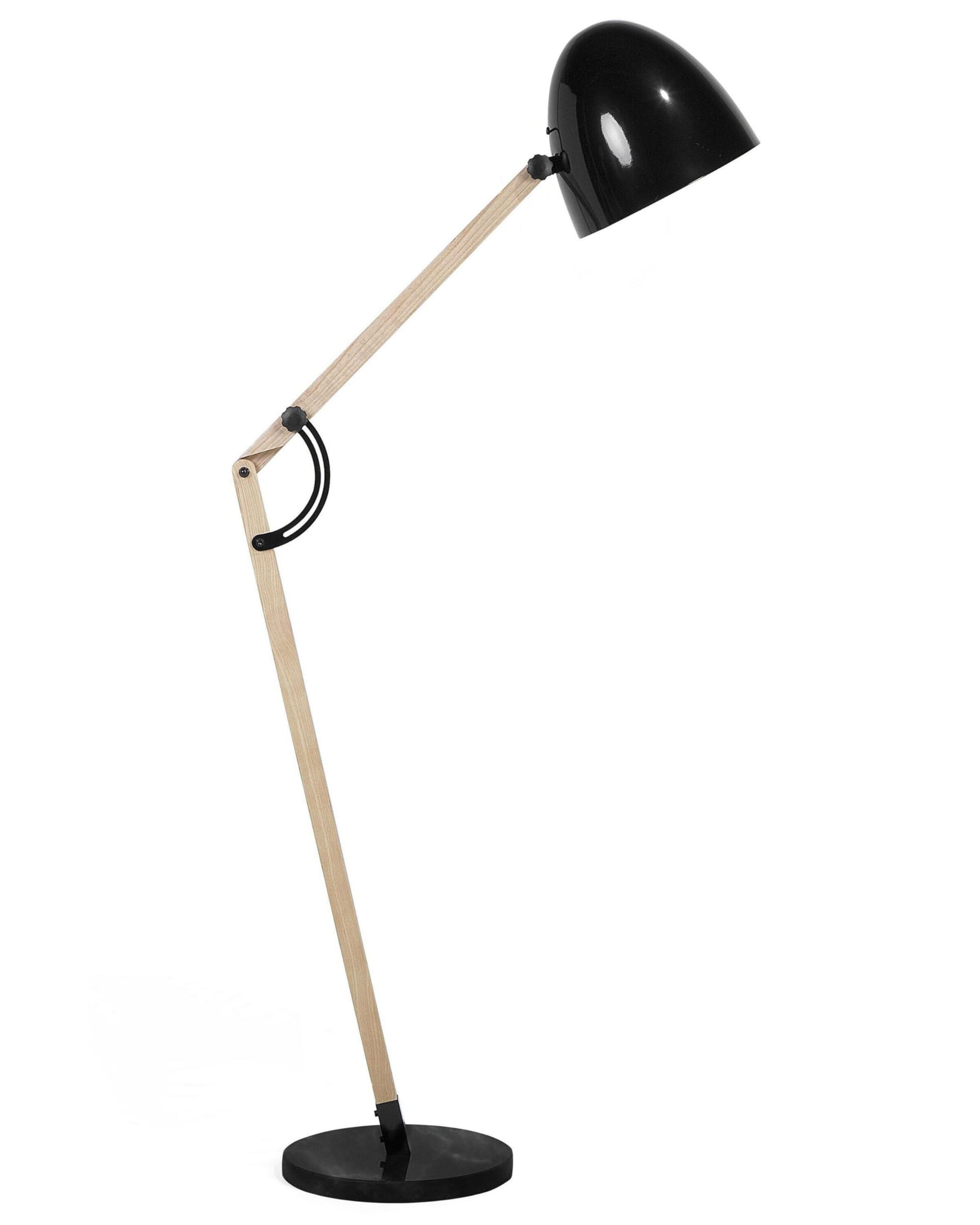 beliani-hetton-stehleuchte-schwarz-holz-175cm-e27 image 1