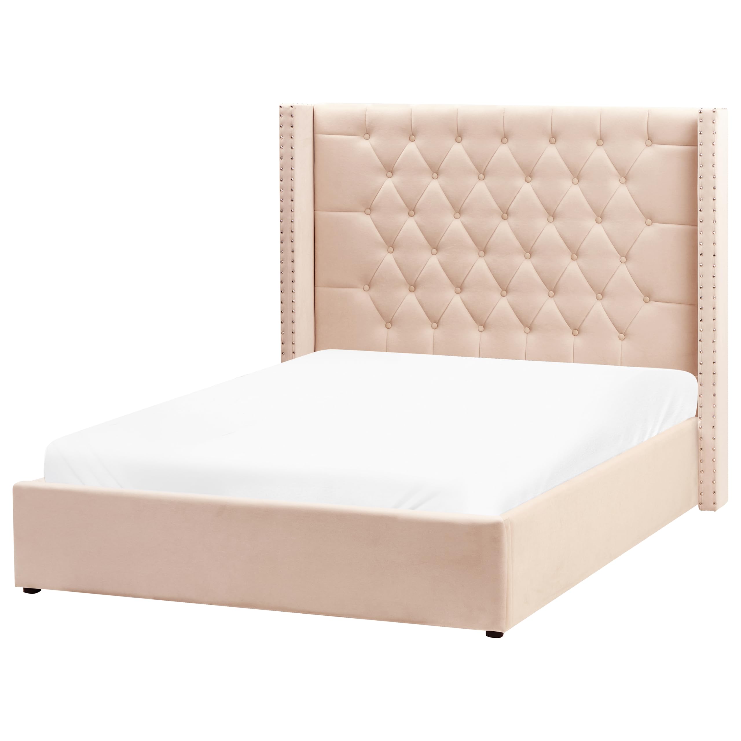beliani-lubbon-polsterbett-140x200-beige-samt-mit-bettkasten image 5