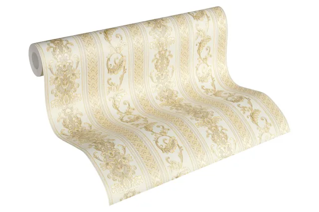 a-s-cr-ation-concerto-3-33547-3-vliestapete-barock-gold image 1